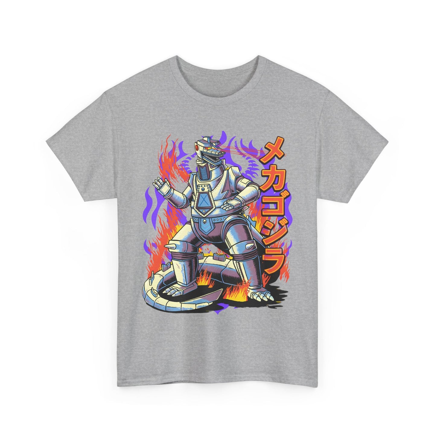 Mechagodzilla Kaiju T-Shirt – 100% Cotton Monster Battle Tee | Epic Japanese Sci-Fi Apparel