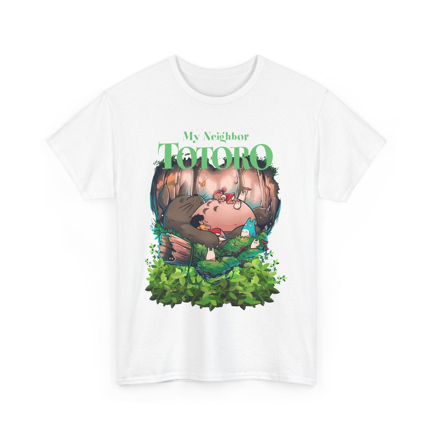 My Neighbor Totoro Dream T-Shirt – 100% Cotton Anime Graphic Tee for Studio Ghibli Fans