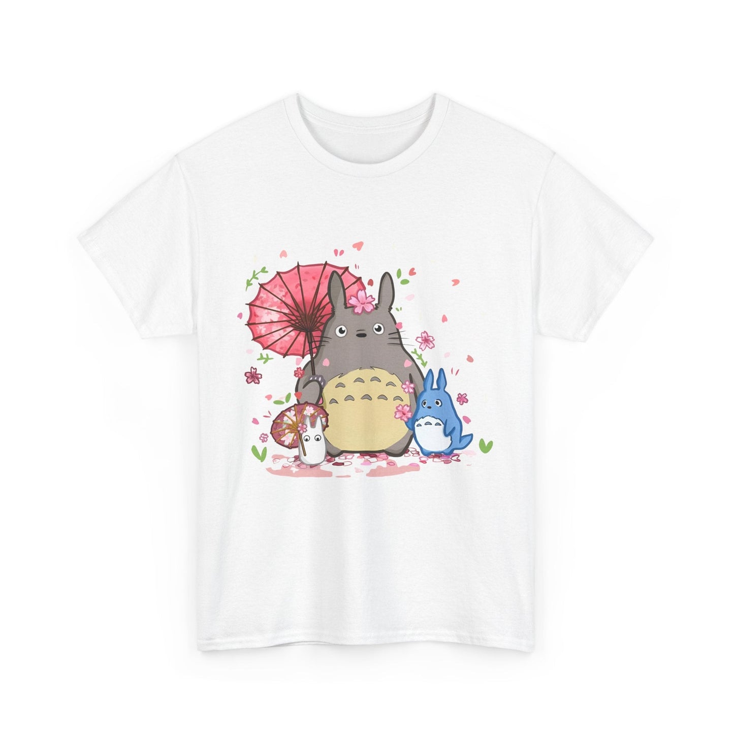 My Neighbor Totoro T-Shirt – 100% Cotton Gildan 5000 Anime Tee for Ghibli Fans
