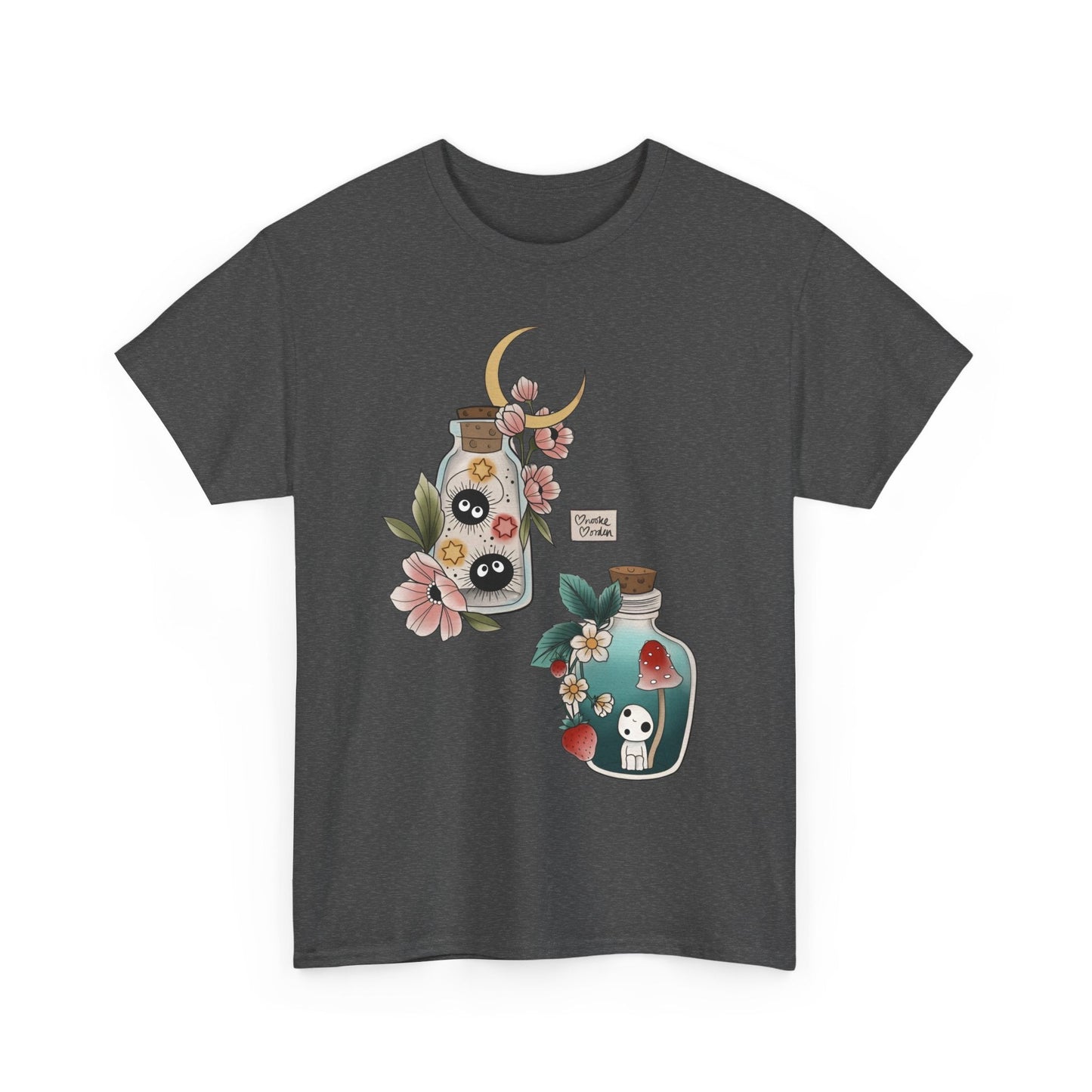 Soot Sprites T-Shirt – 100% Cotton Gildan 5000 | Studio Ghibli Cute Anime Tee