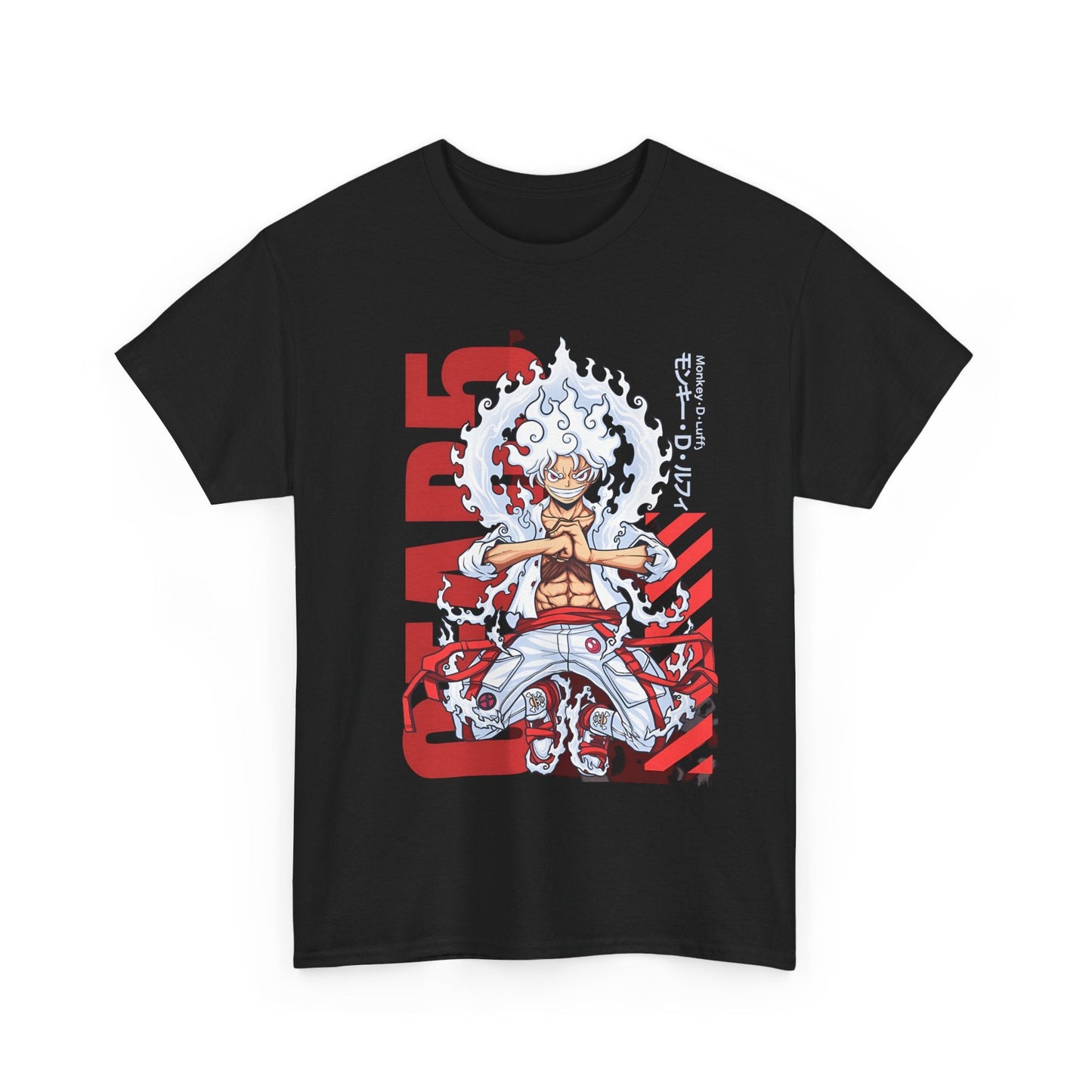 Monkey D. Luffy One Piece T-Shirt – 100% Cotton Anime Shirt for Fans of the Straw Hat Captain