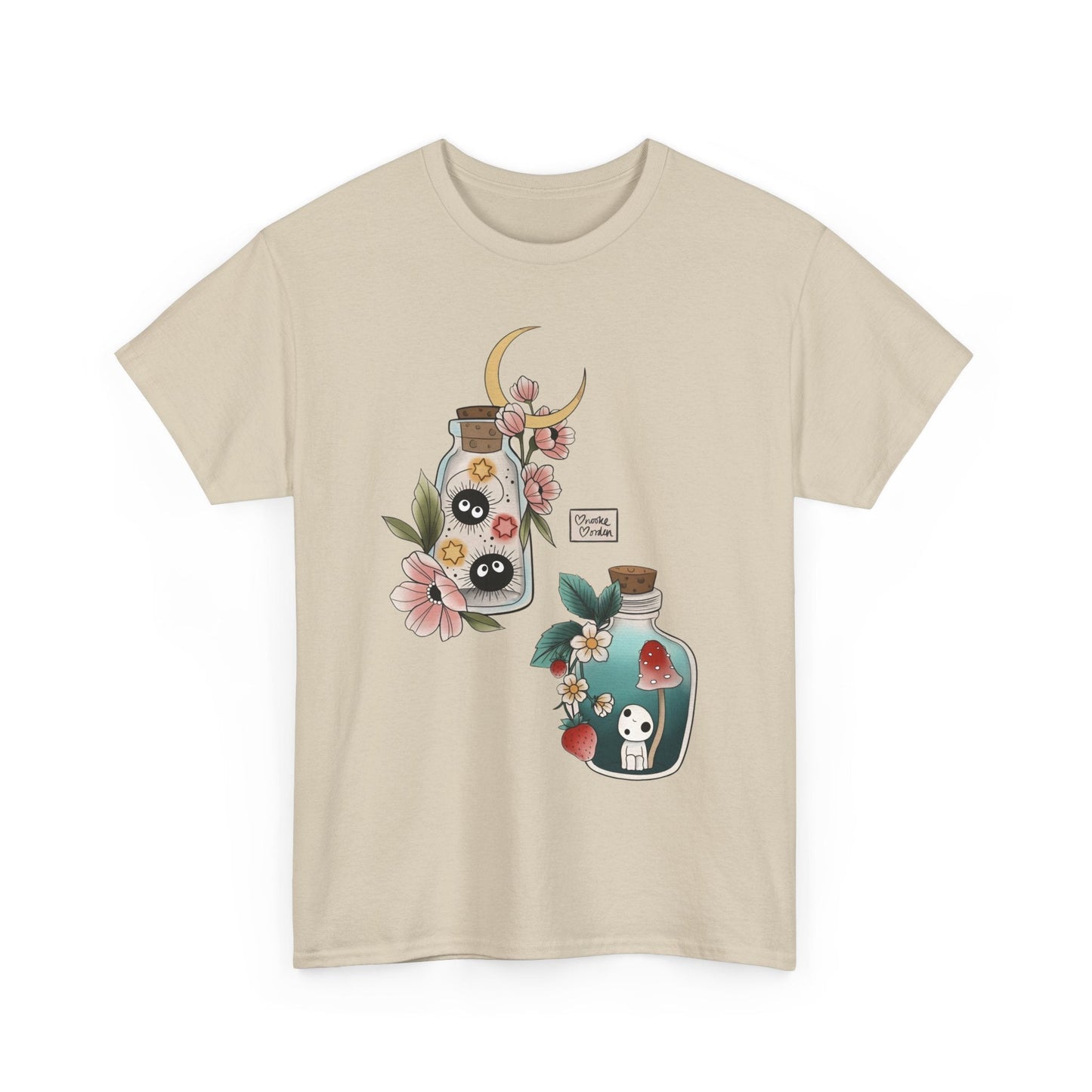 Soot Sprites T-Shirt – 100% Cotton Gildan 5000 | Studio Ghibli Cute Anime Tee