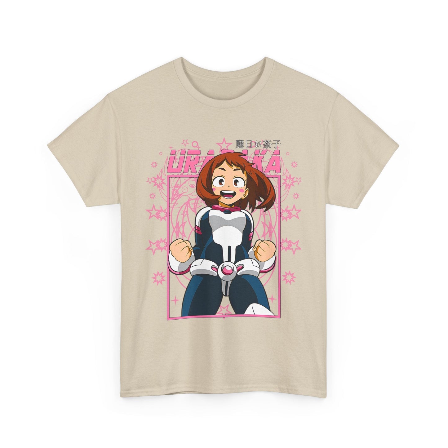 Ochaco Uraraka T-Shirt – 100% Cotton Gildan 5000 | My Hero Academia Anime Tee for Fans