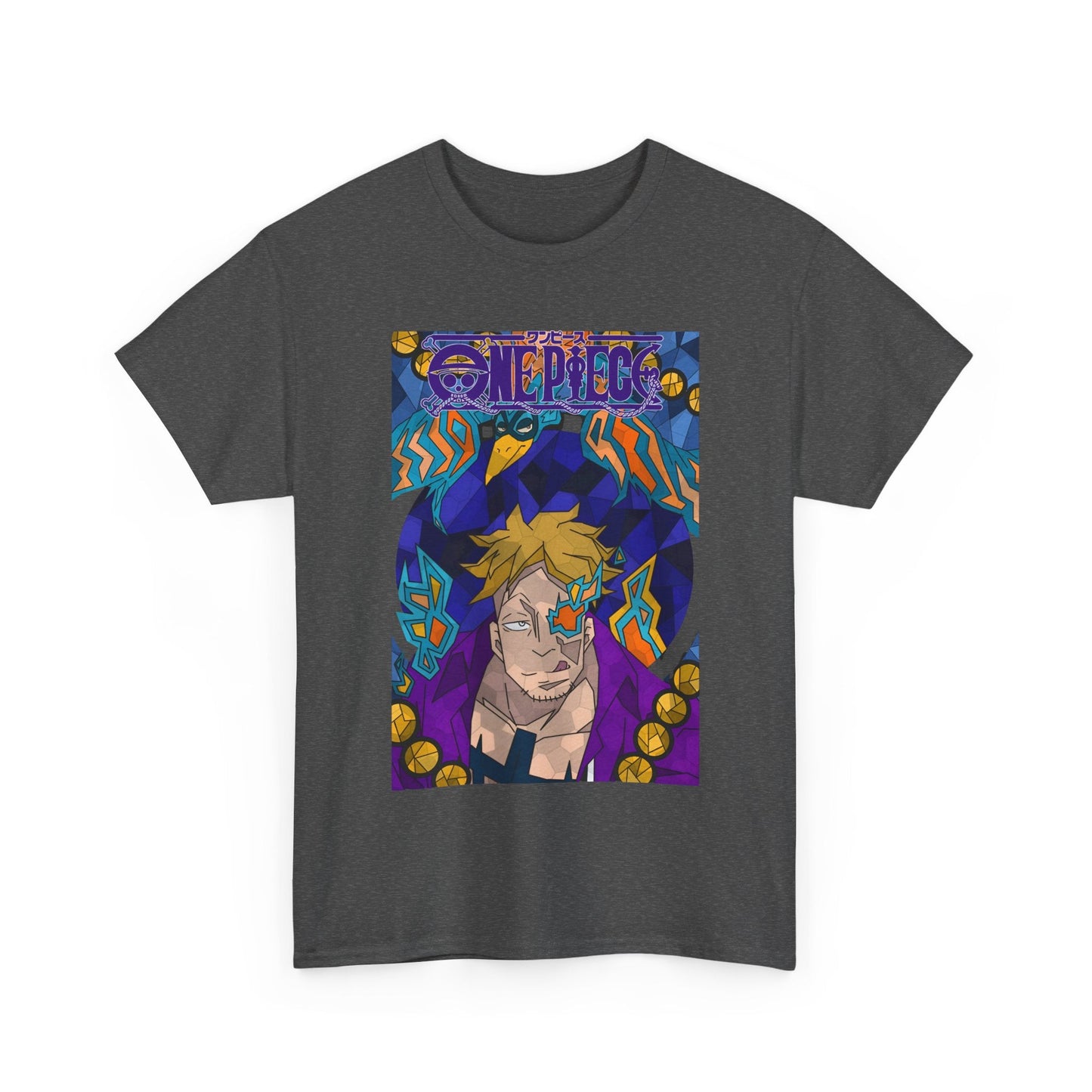 Marco the Phoenix One Piece T-Shirt – 100% Cotton Anime Tee for One Piece Fans