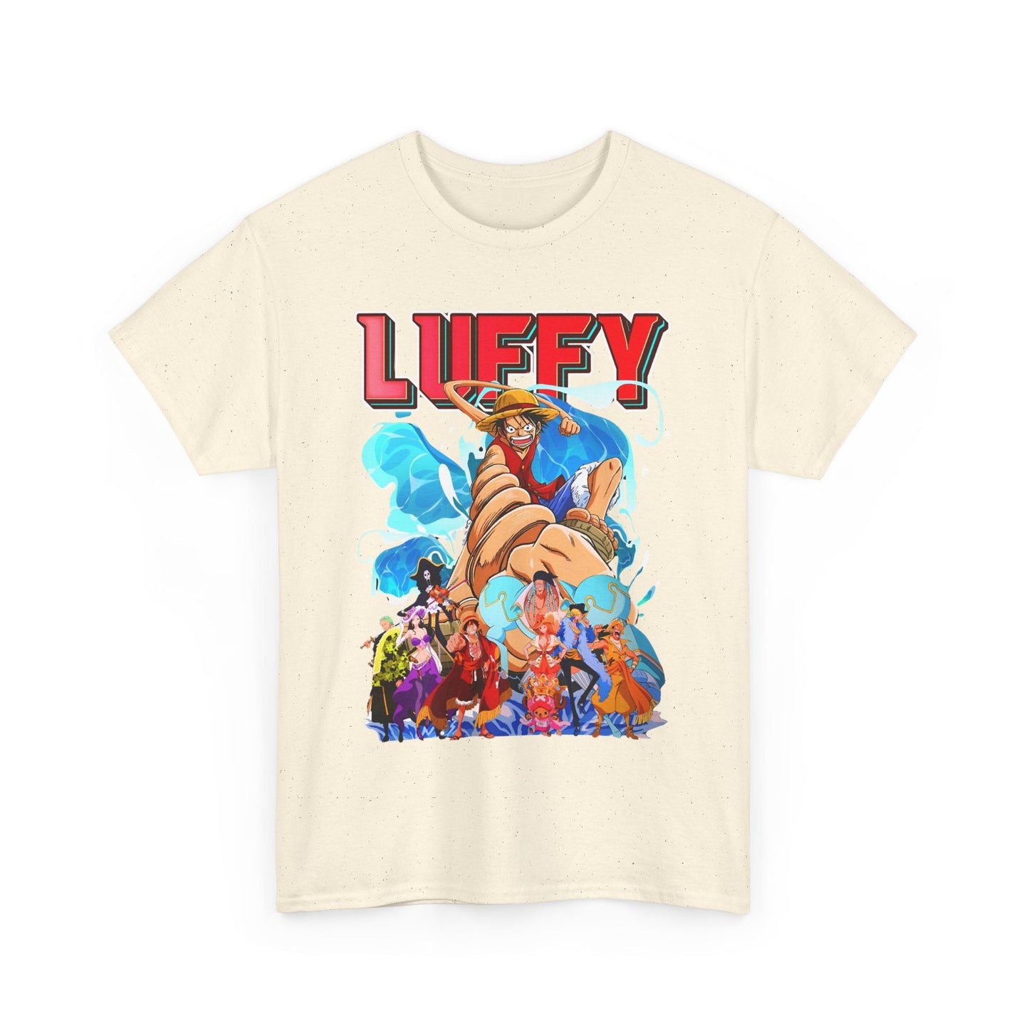 Luffy and Friends One Piece T-Shirt – 100% Cotton Anime Crew Tee