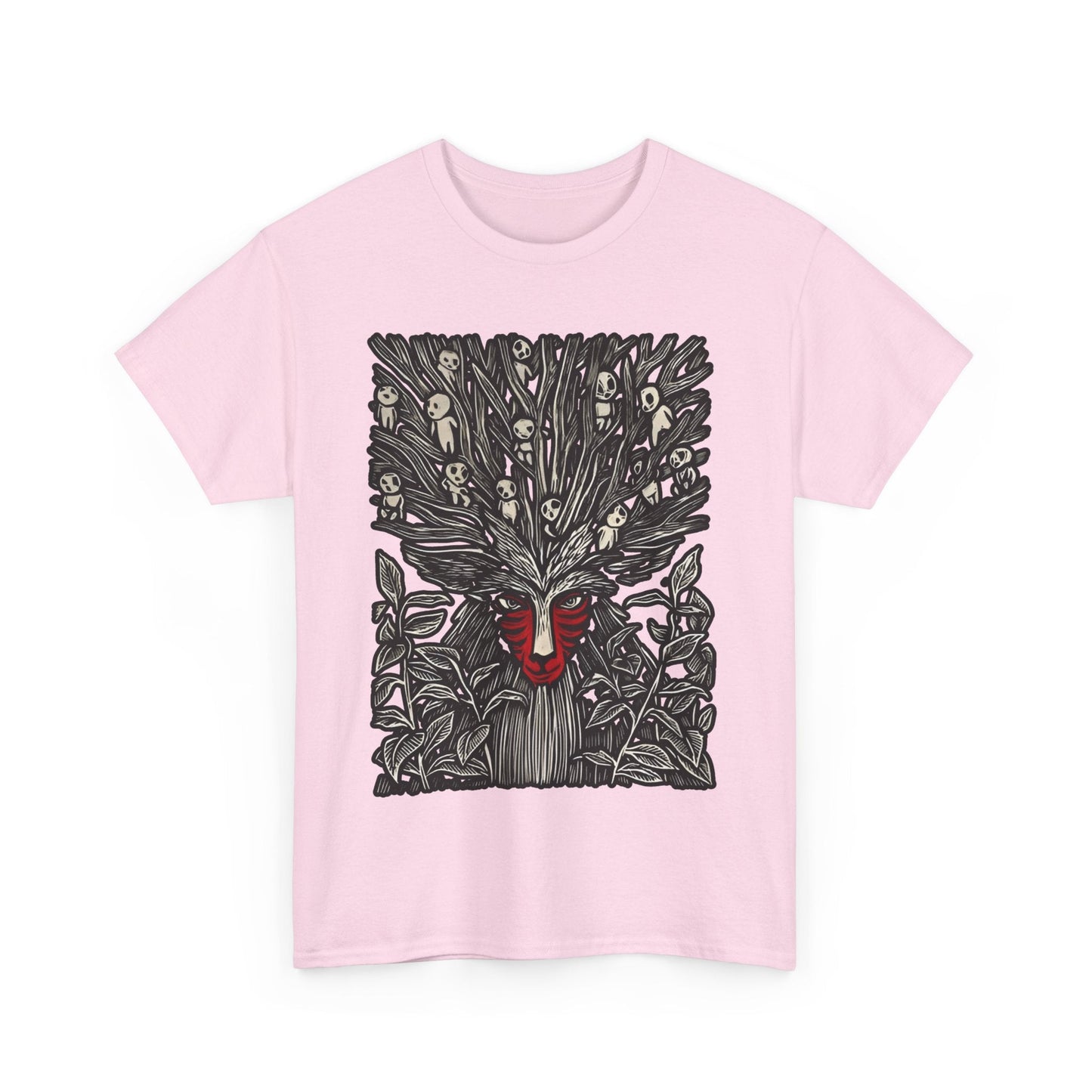 Forest Spirit Studio Ghibli T-Shirt – 100% Cotton Anime Tee for Ghibli Fans
