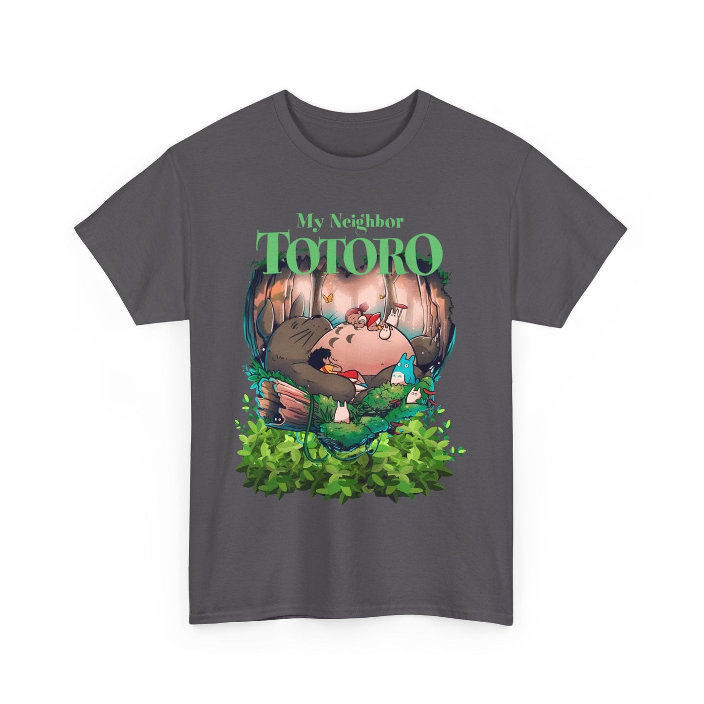 My Neighbor Totoro Dream T-Shirt – 100% Cotton Anime Graphic Tee for Studio Ghibli Fans