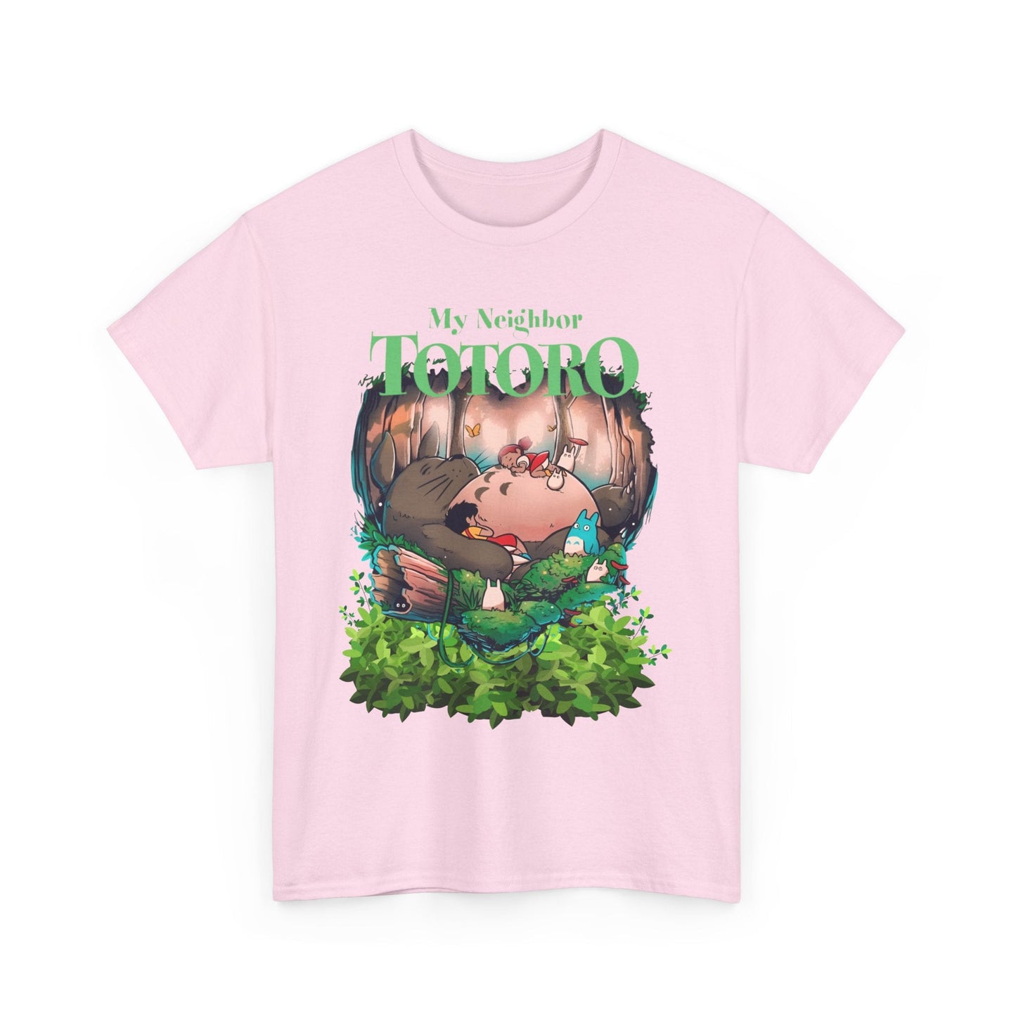 My Neighbor Totoro Dream T-Shirt – 100% Cotton Anime Graphic Tee for Studio Ghibli Fans