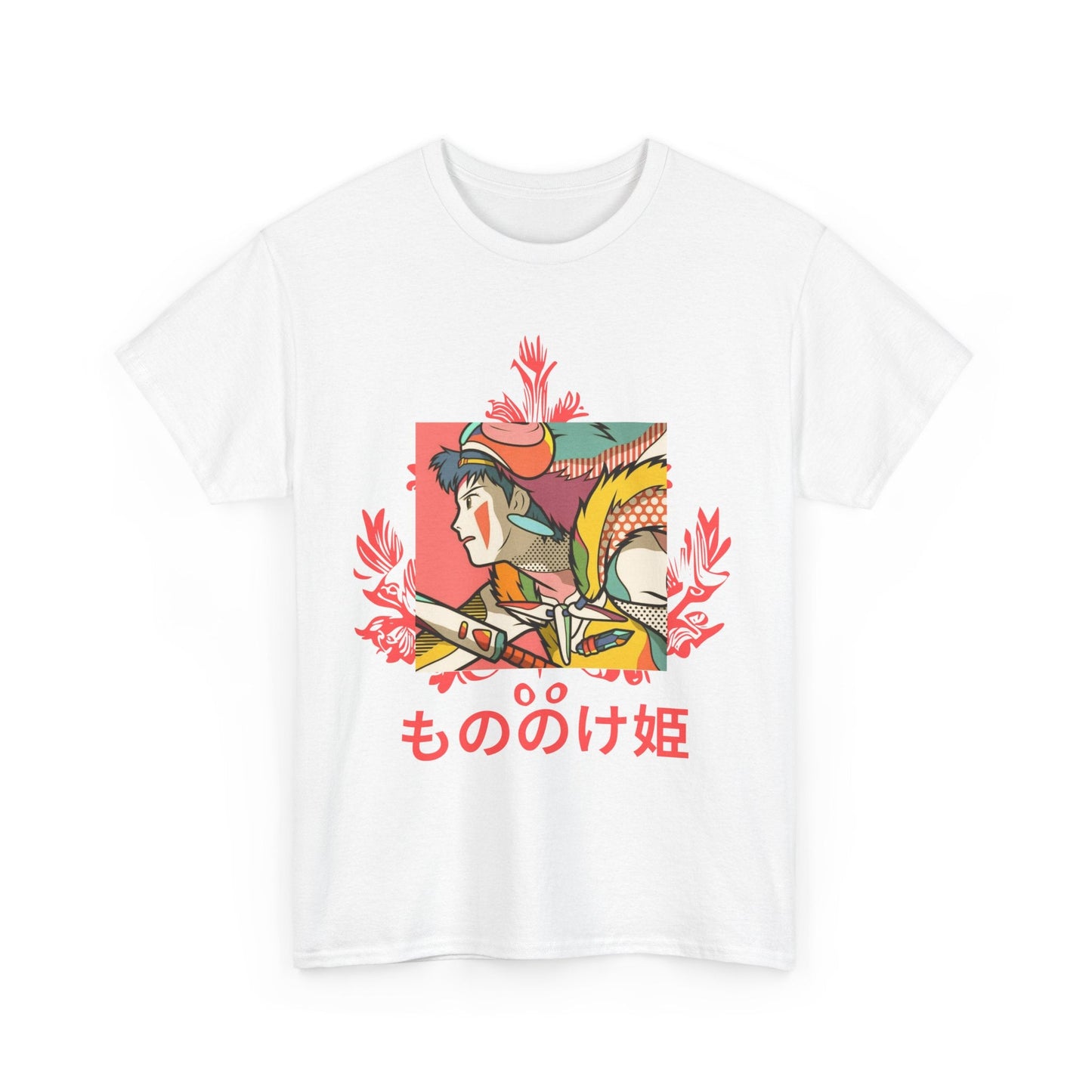 Princess Mononoke Studio Ghibli T-Shirt – 100% Cotton Anime Shirt for Ghibli Fans