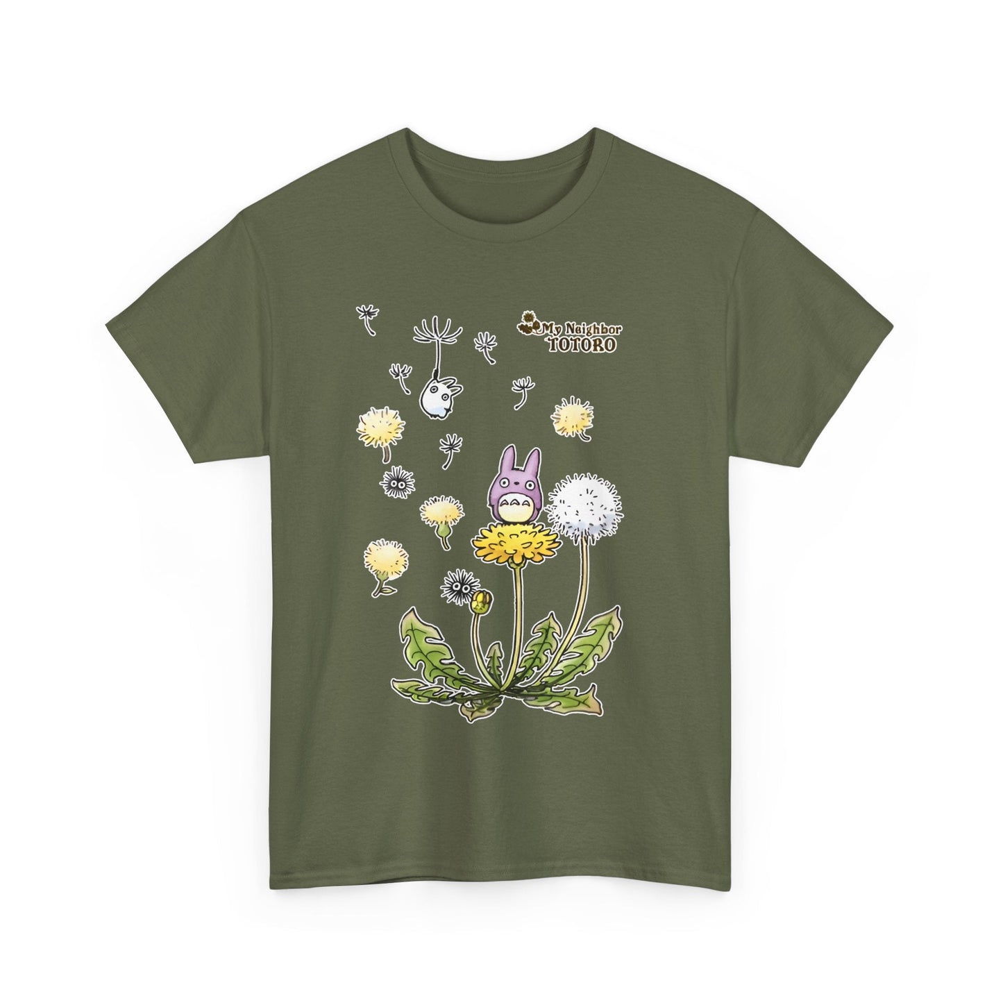 My Neighbor Totoro Woods T-Shirt – 100% Cotton Studio Ghibli Forest Anime Tee