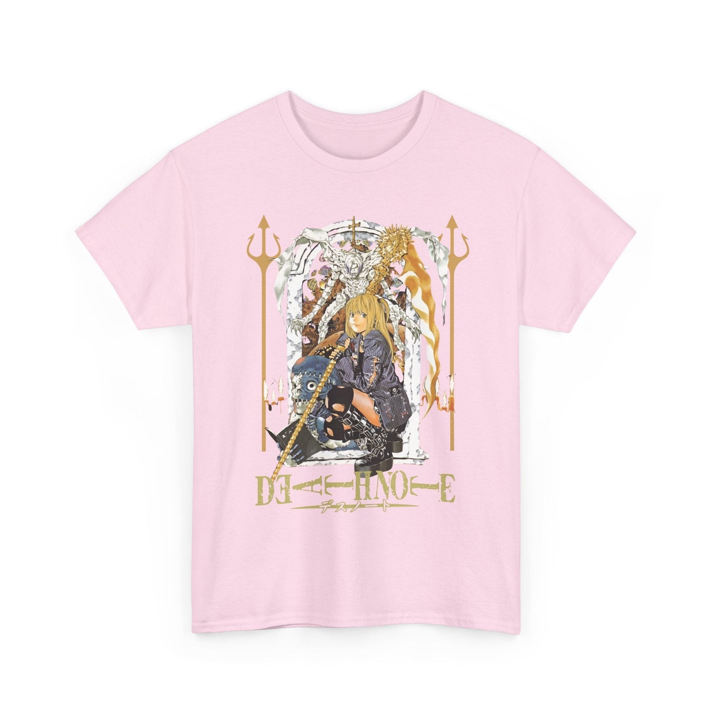Misa Amane Death Note T-Shirt – 100% Cotton Anime Tee for Otaku & Gothic Fashion Fans