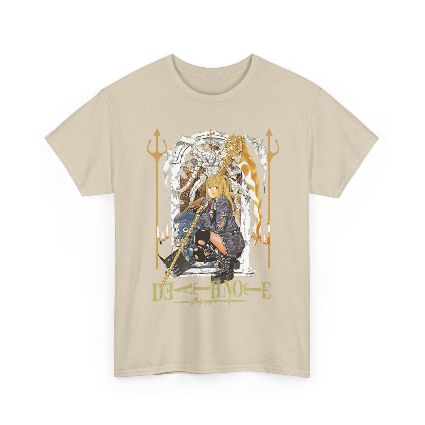 Misa Amane Death Note T-Shirt – 100% Cotton Anime Tee for Otaku & Gothic Fashion Fans