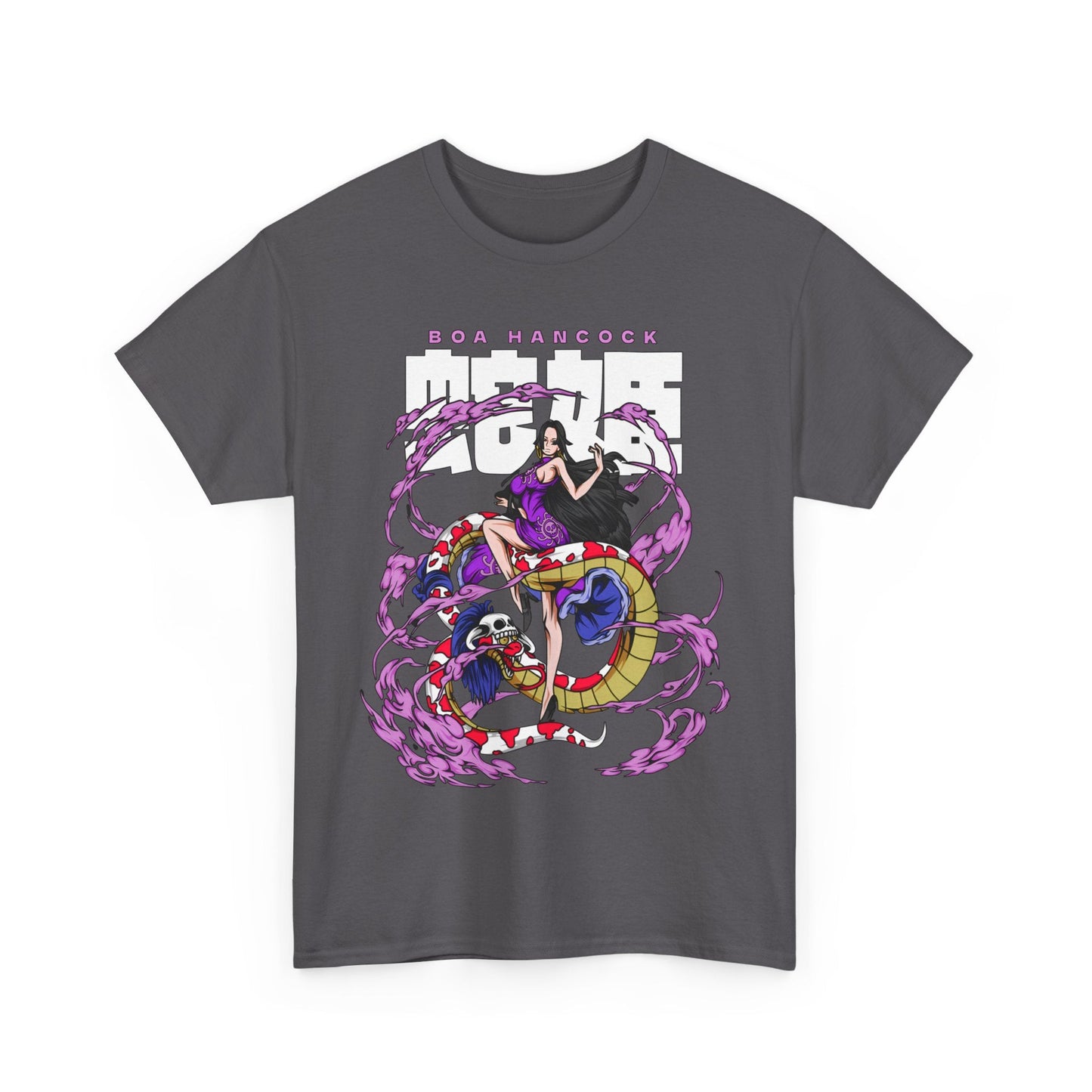 Boa Hancock T-Shirt – 100% Cotton One Piece Anime Tee for Fans
