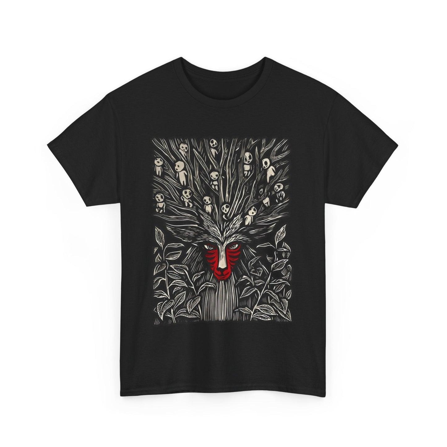 Forest Spirit Studio Ghibli T-Shirt – 100% Cotton Anime Tee for Ghibli Fans