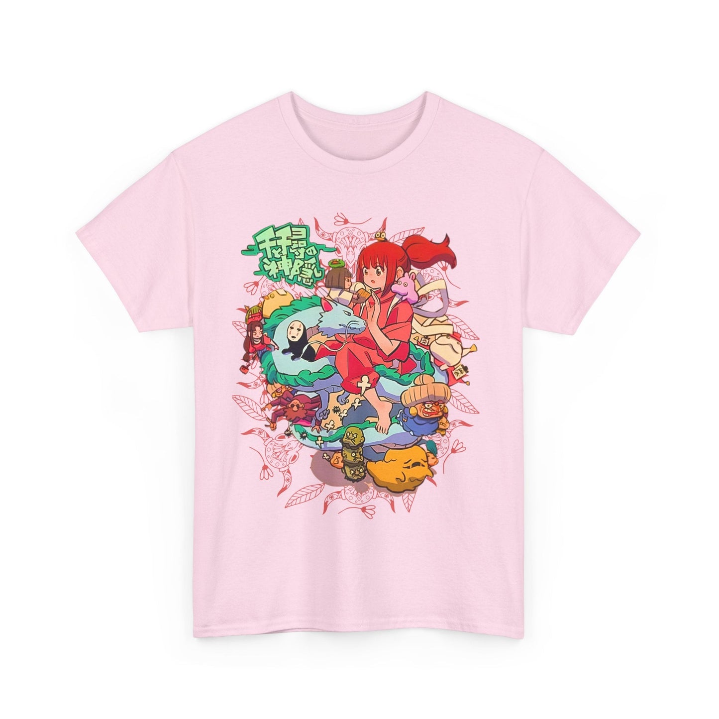 Spirited Away T-Shirt – Chihiro & Haku | 100% Cotton Gildan 5000 | Studio Ghibli Anime Tee