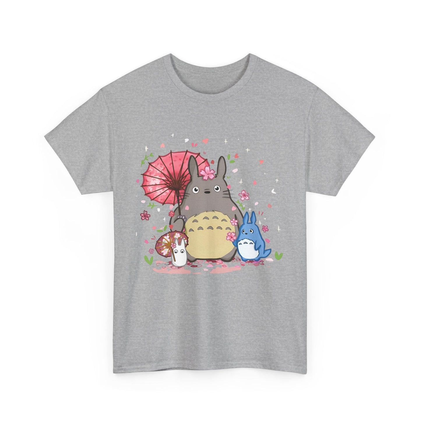 My Neighbor Totoro T-Shirt – 100% Cotton Gildan 5000 Anime Tee for Ghibli Fans
