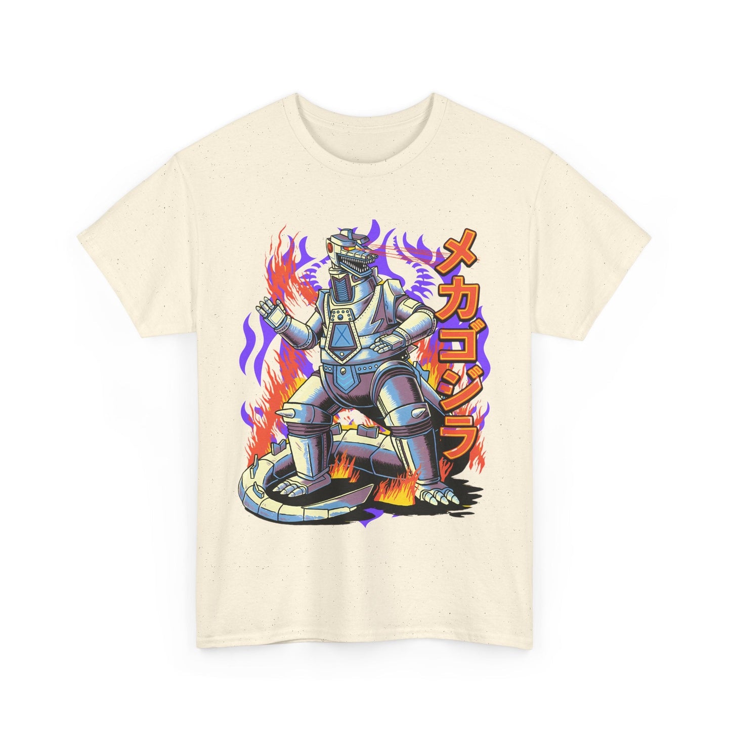Mechagodzilla Kaiju T-Shirt – 100% Cotton Monster Battle Tee | Epic Japanese Sci-Fi Apparel