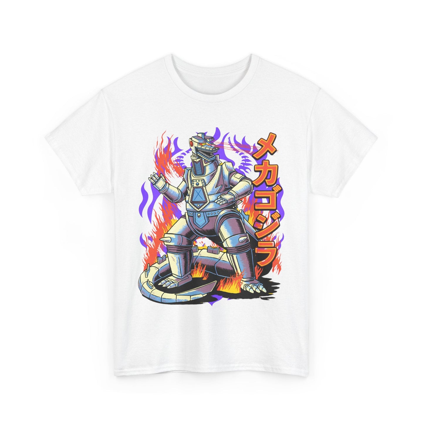 Mechagodzilla Kaiju T-Shirt – 100% Cotton Monster Battle Tee | Epic Japanese Sci-Fi Apparel