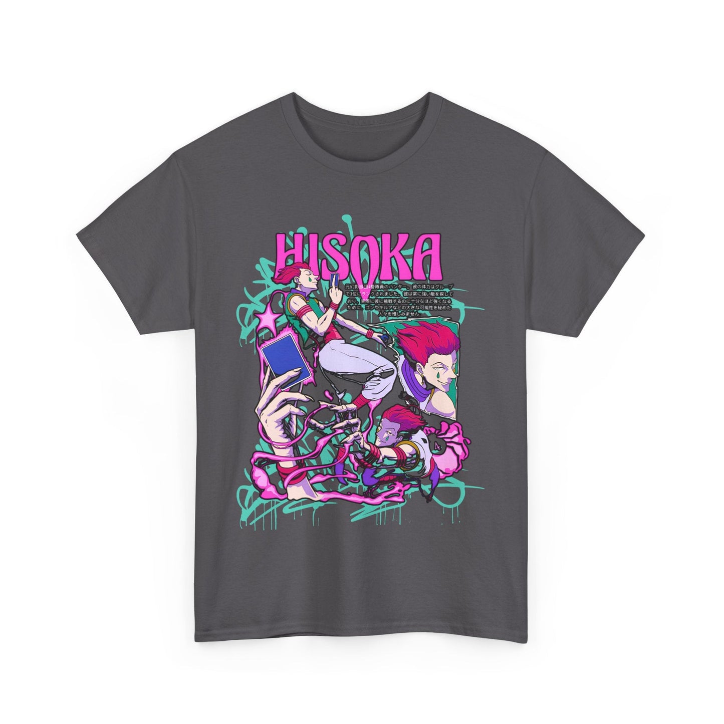 Hisoka Morow Hunter x Hunter T-Shirt – 100% Cotton | Stylish Anime Tee for Hunter x Hunter Fans
