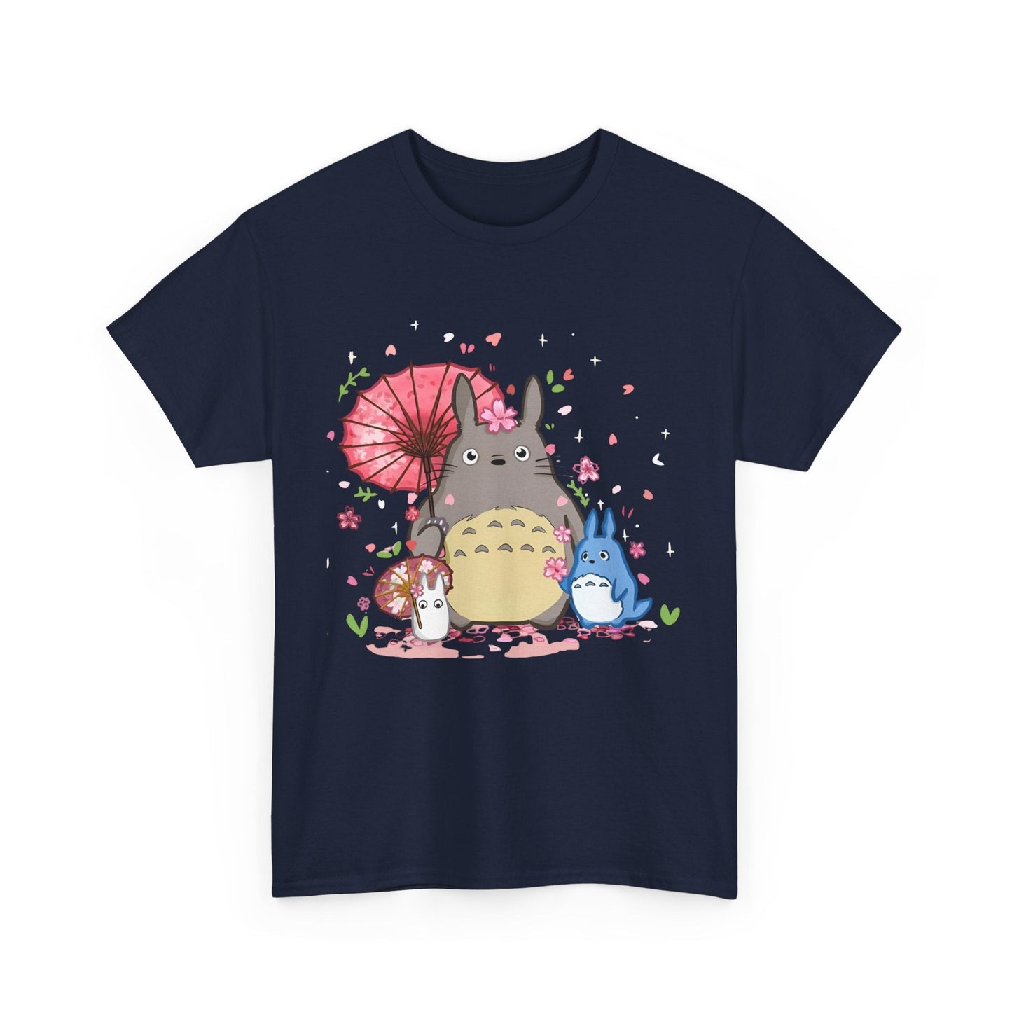 My Neighbor Totoro T-Shirt – 100% Cotton Gildan 5000 Anime Tee for Ghibli Fans