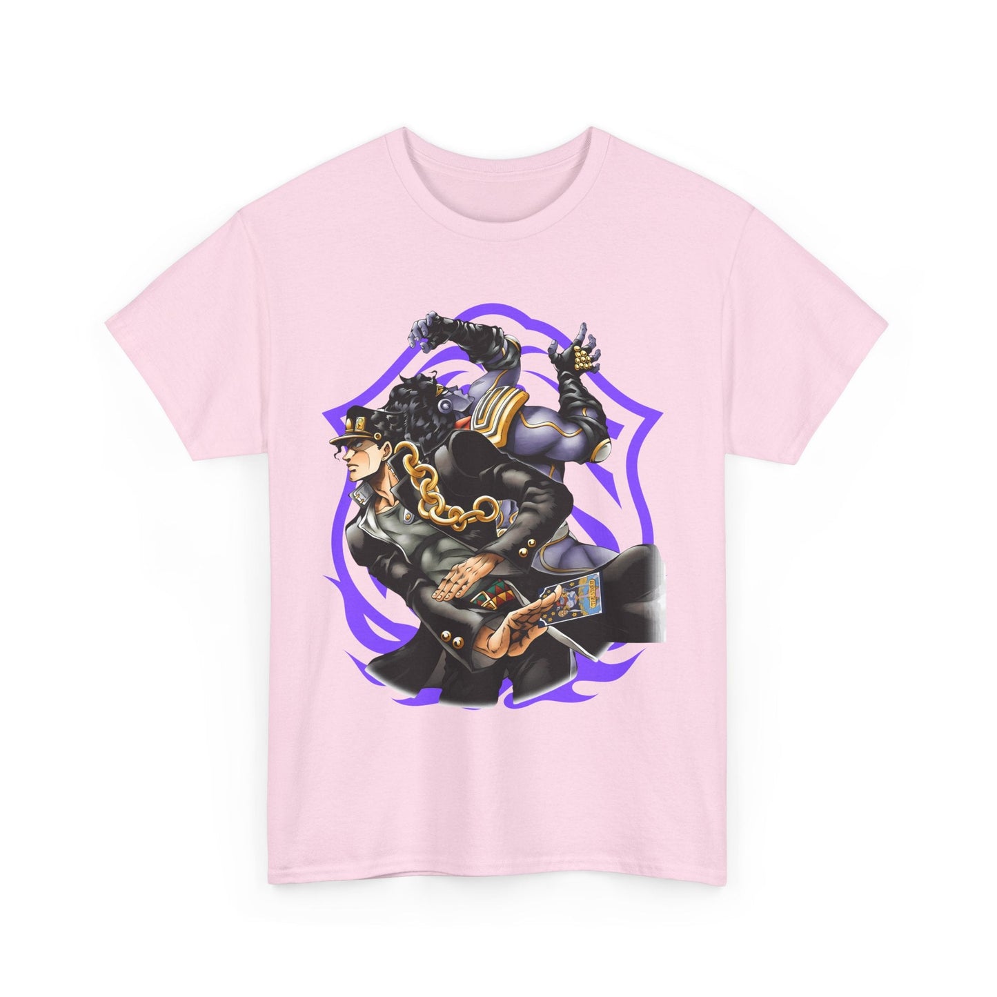 Jotaro Kujo T-Shirt – 100% Cotton JoJo's Bizarre Adventure Anime Tee for Fans