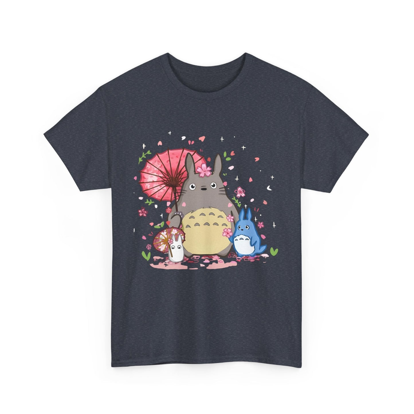 My Neighbor Totoro T-Shirt – 100% Cotton Gildan 5000 Anime Tee for Ghibli Fans