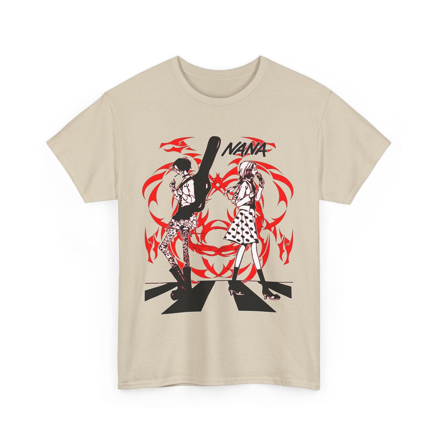 Nana Osaki Black Stones T-Shirt – 100% Cotton Anime Rock Band Tee | Stylish Japanese Streetwear
