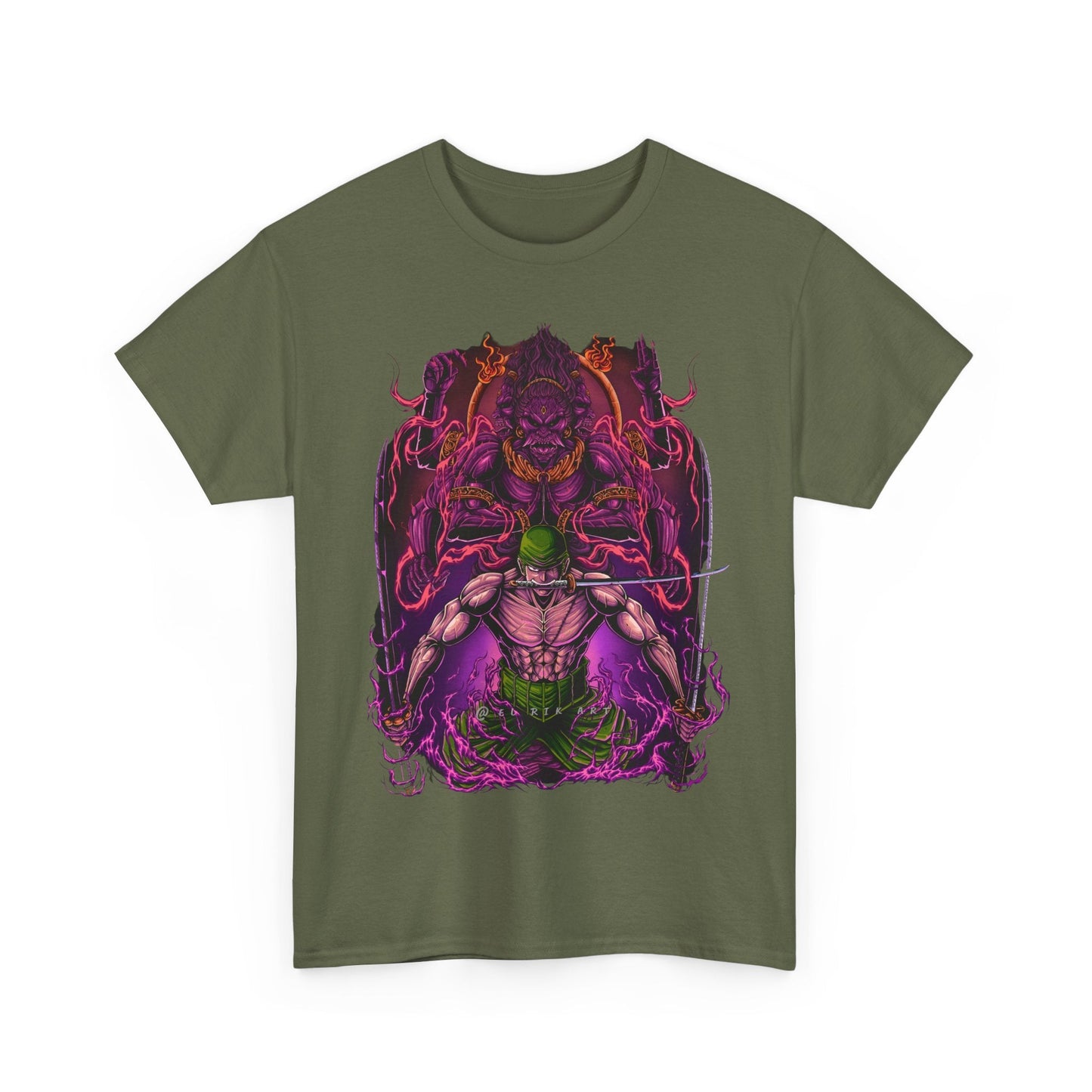 Roronoa Zoro T-Shirt – 100% Cotton One Piece Anime Tee for True Fans