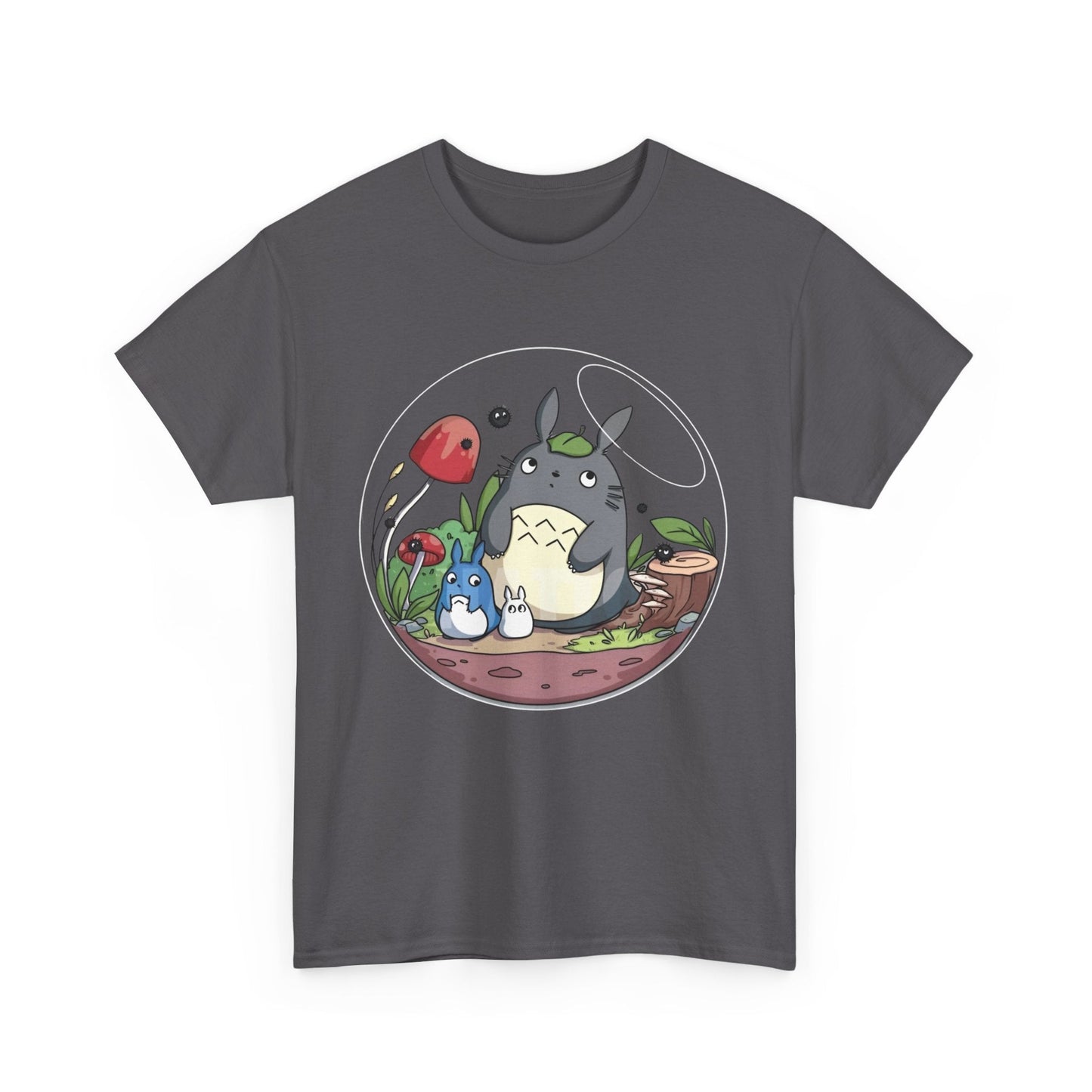 Totoro in a Bubble T-Shirt – 100% Cotton Studio Ghibli Inspired Tee for Anime Fans
