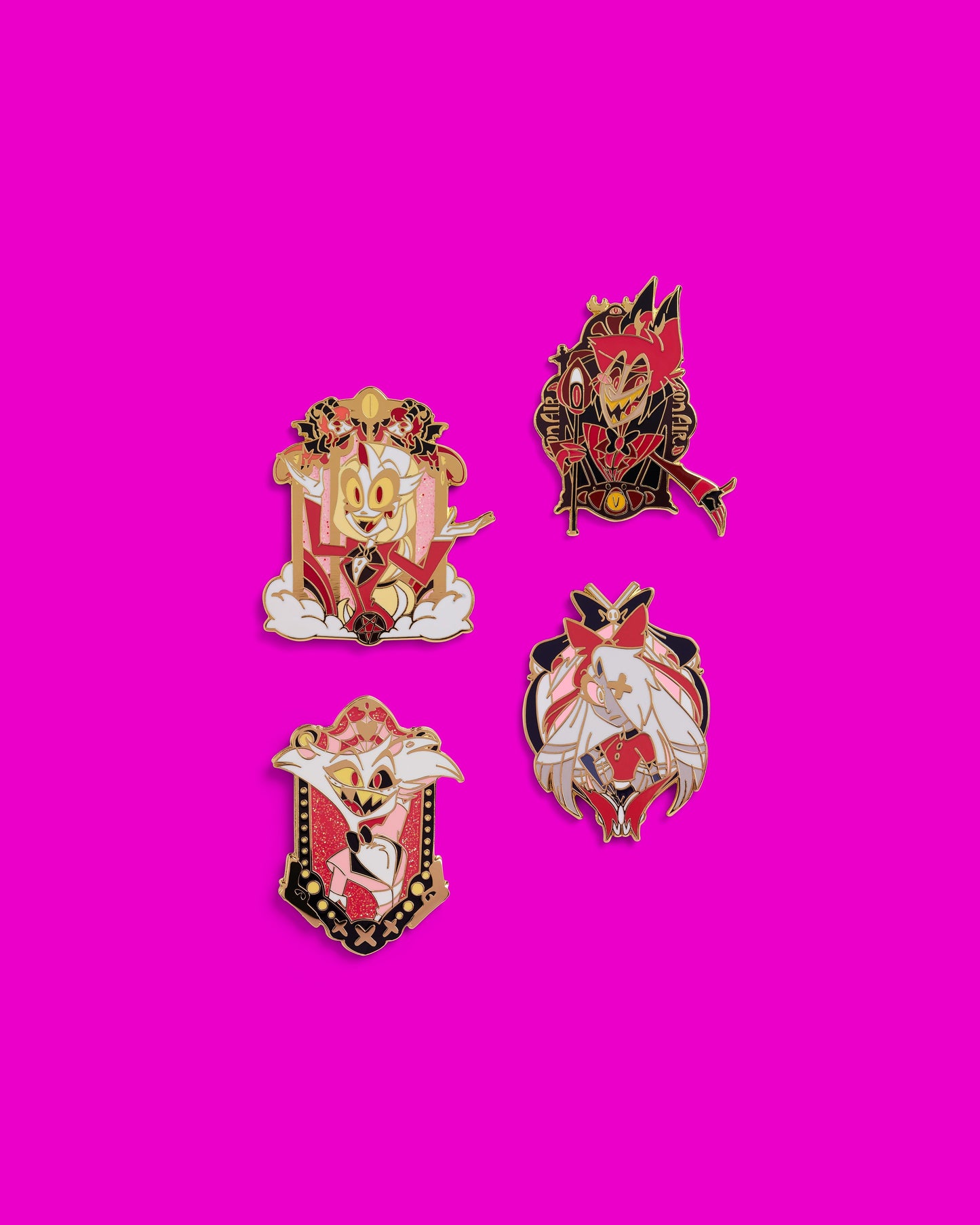 Hotel Staff Pin Set