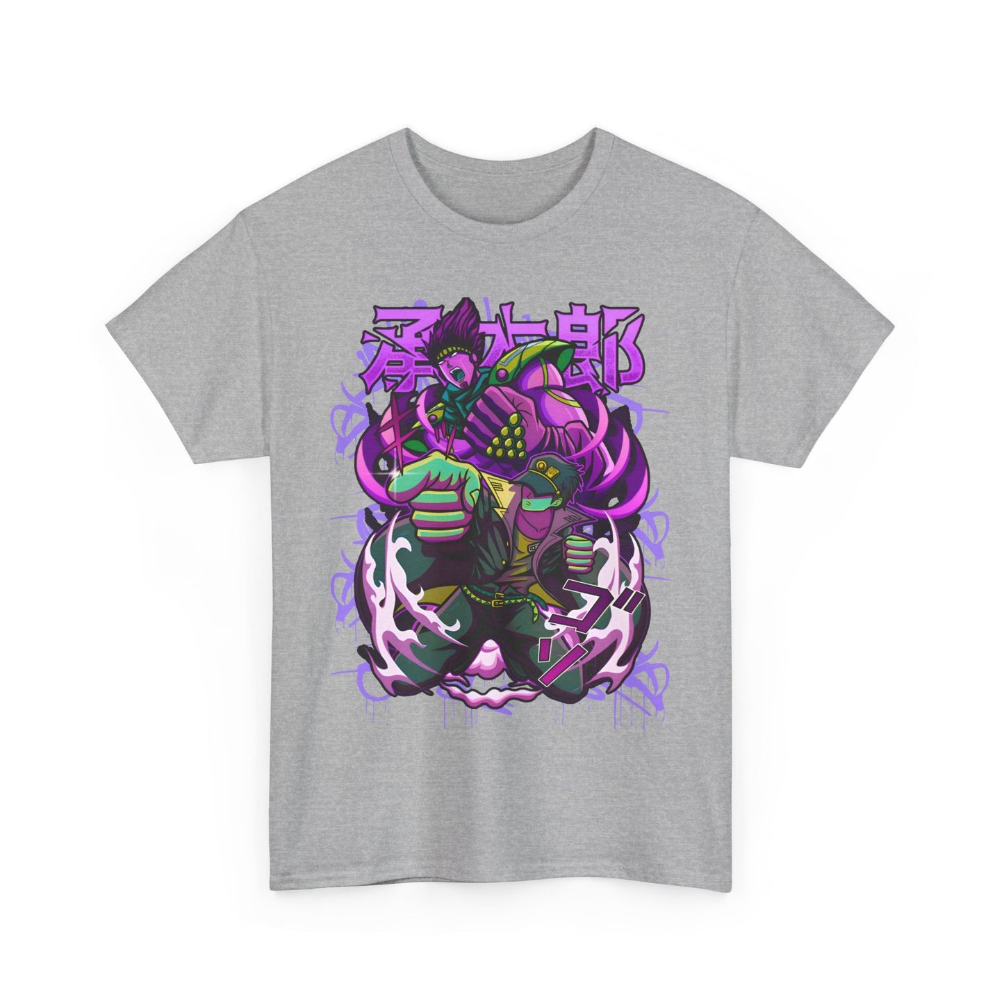 JoJo’s Bizarre Adventure T-Shirt – 100% Cotton Anime Tee for JoJo Fans