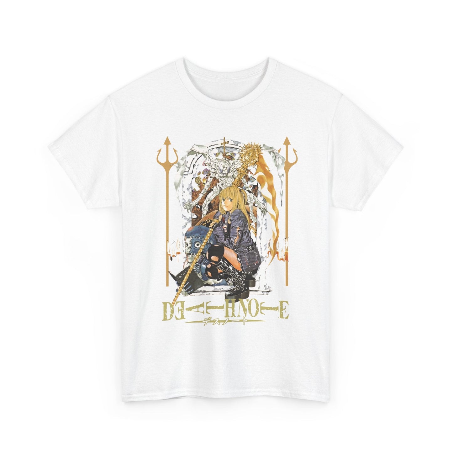 Misa Amane Death Note T-Shirt – 100% Cotton Anime Tee for Otaku & Gothic Fashion Fans