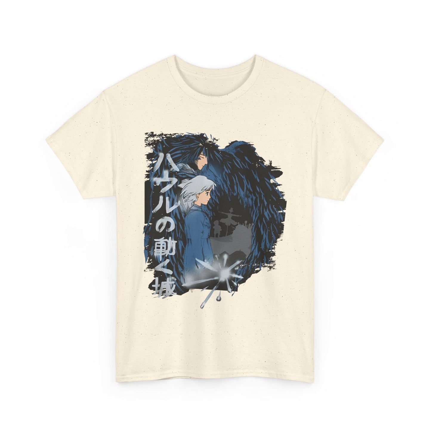 Howl & Sophie T-Shirt – 100% Cotton Studio Ghibli Anime Tee Inspired by Howl’s Moving Castle