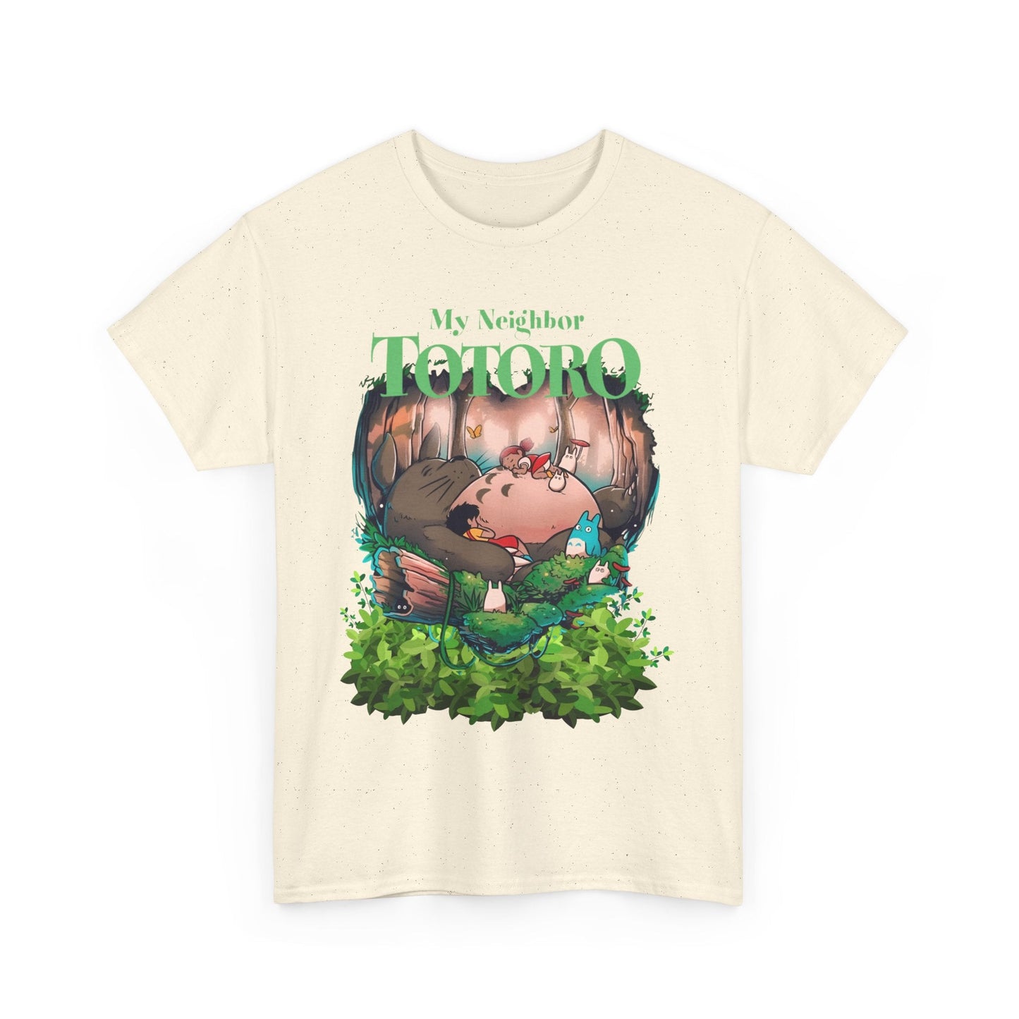 My Neighbor Totoro Dream T-Shirt – 100% Cotton Anime Graphic Tee for Studio Ghibli Fans