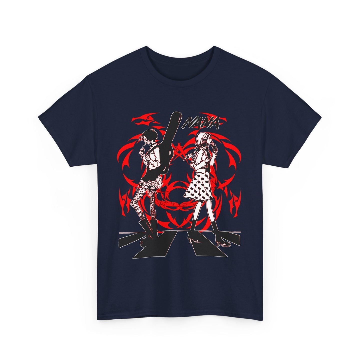 Nana Osaki Black Stones T-Shirt – 100% Cotton Anime Rock Band Tee | Stylish Japanese Streetwear