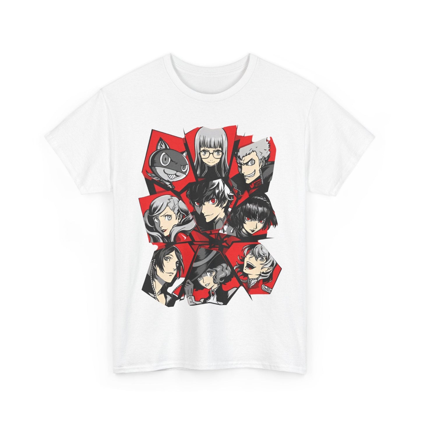 Persona 5 Video Game T-Shirt – 100% Cotton | Stylish Phantom Thieves Anime Tees