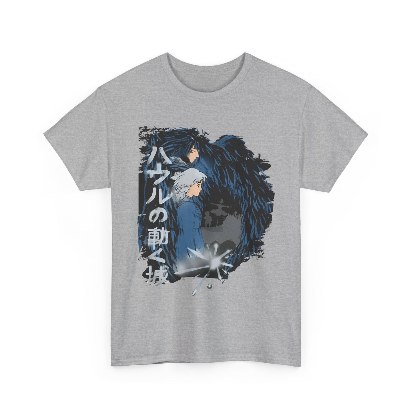 Howl & Sophie T-Shirt – 100% Cotton Studio Ghibli Anime Tee Inspired by Howl’s Moving Castle