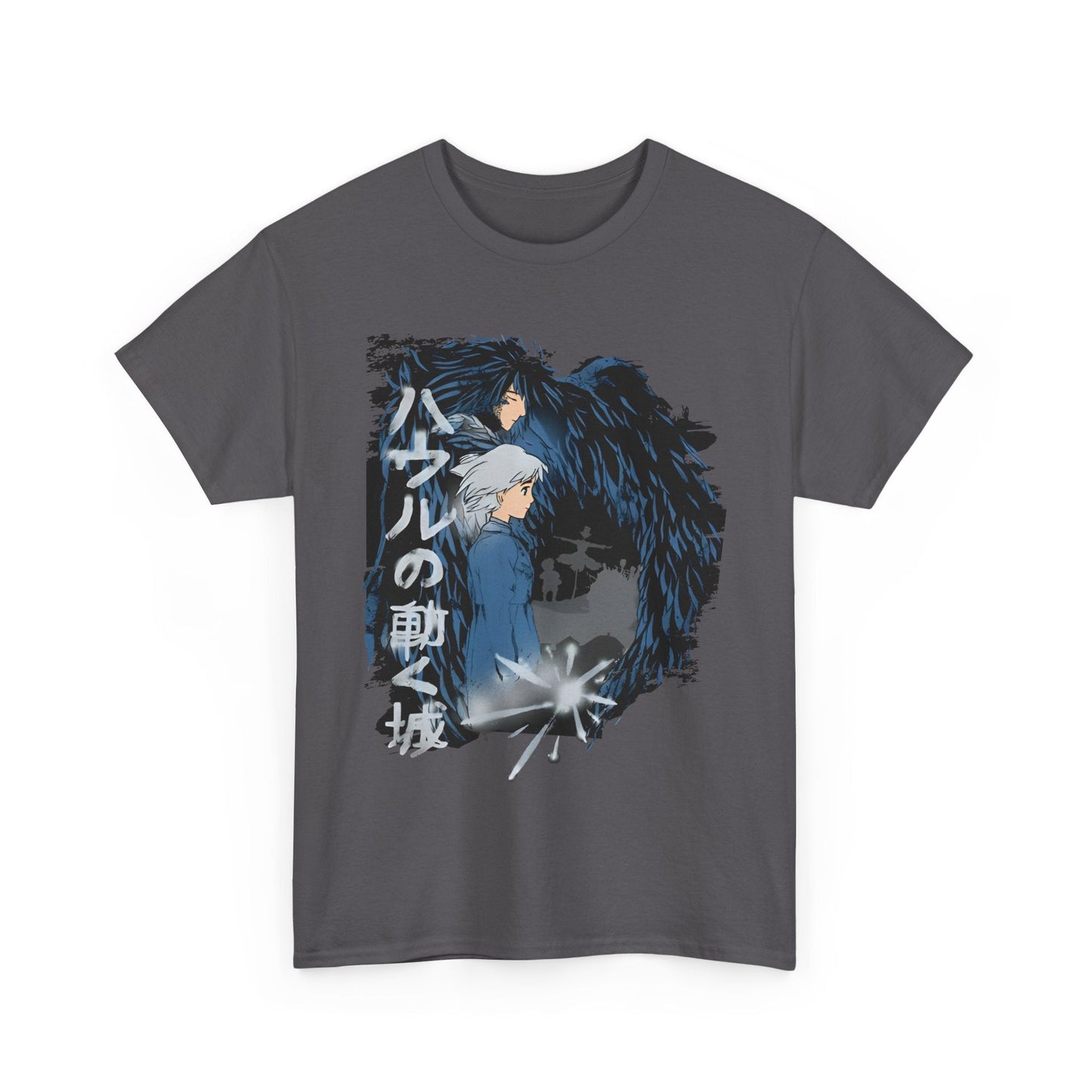 Howl & Sophie T-Shirt – 100% Cotton Studio Ghibli Anime Tee Inspired by Howl’s Moving Castle