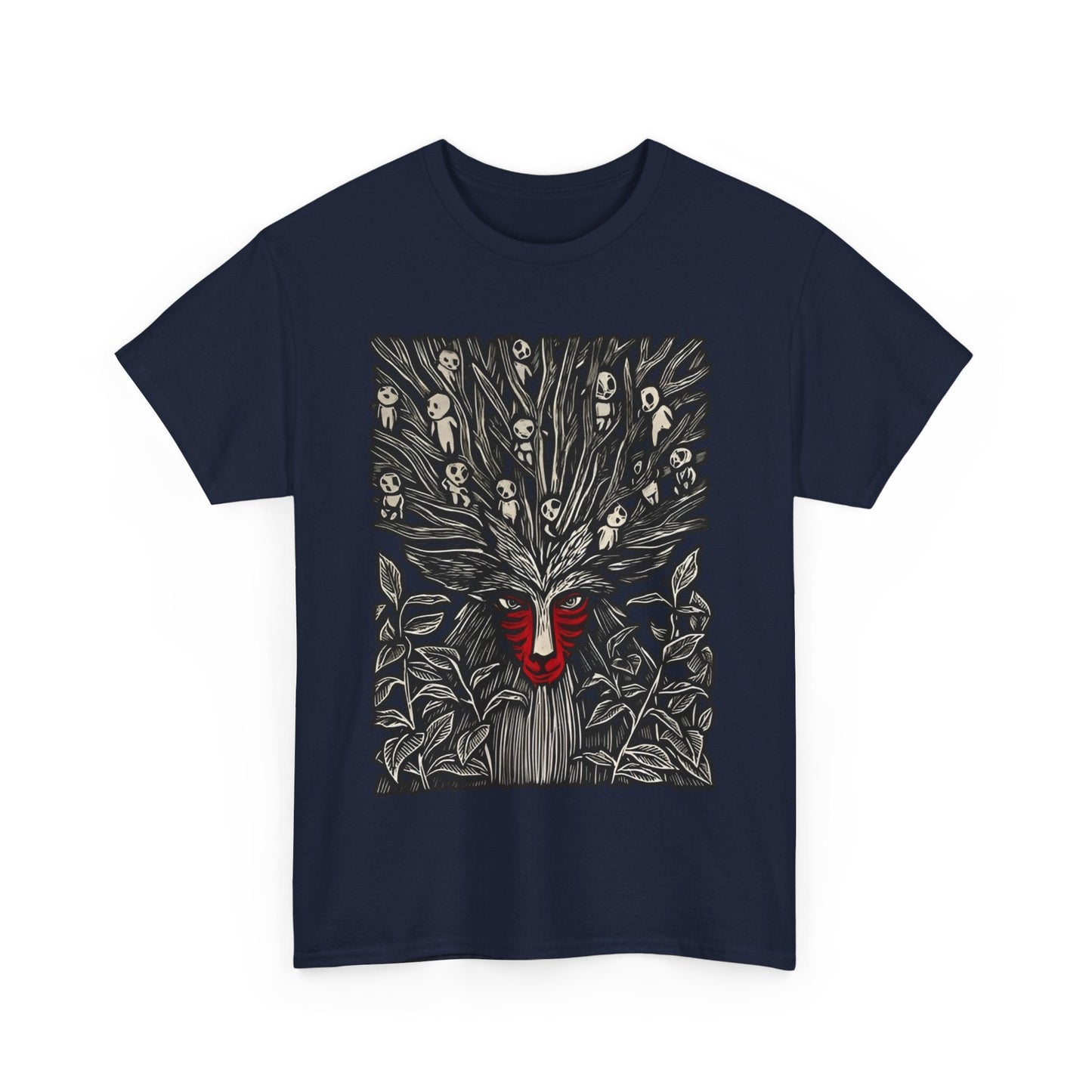Forest Spirit Studio Ghibli T-Shirt – 100% Cotton Anime Tee for Ghibli Fans
