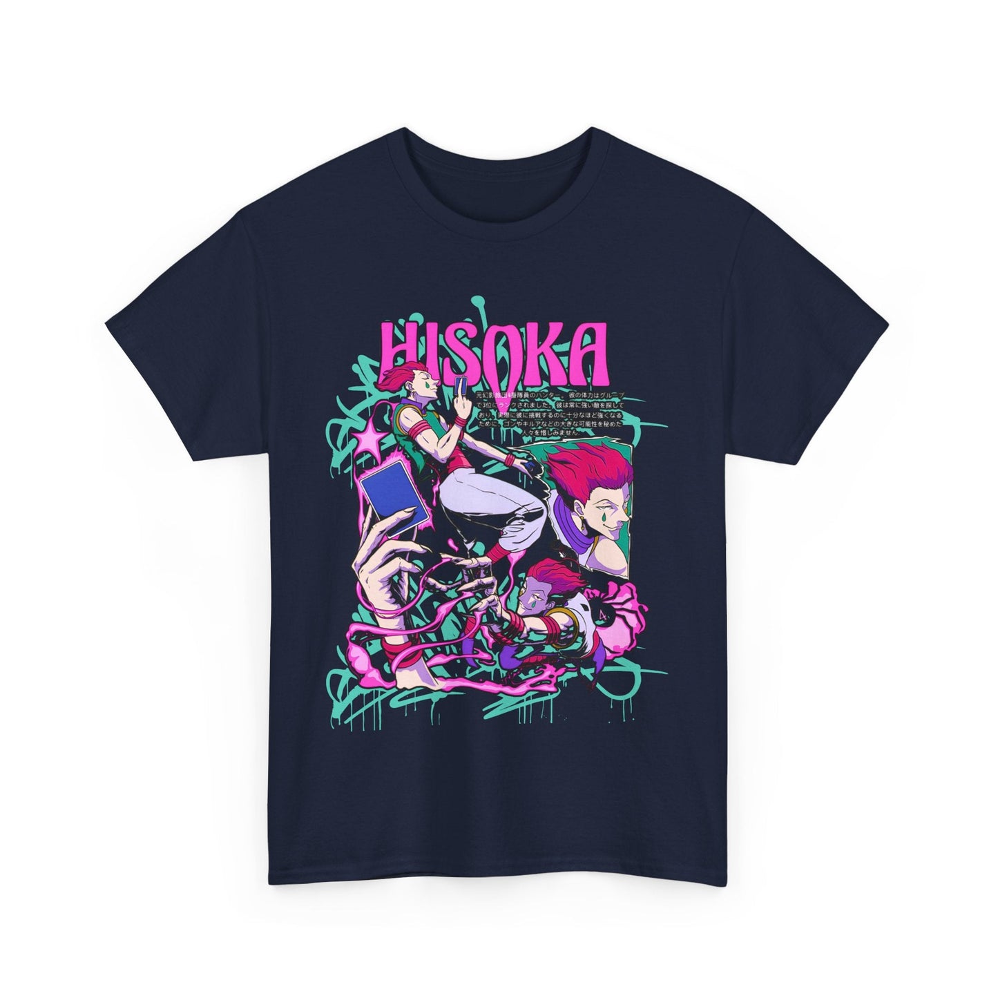 Hisoka Morow Hunter x Hunter T-Shirt – 100% Cotton | Stylish Anime Tee for Hunter x Hunter Fans