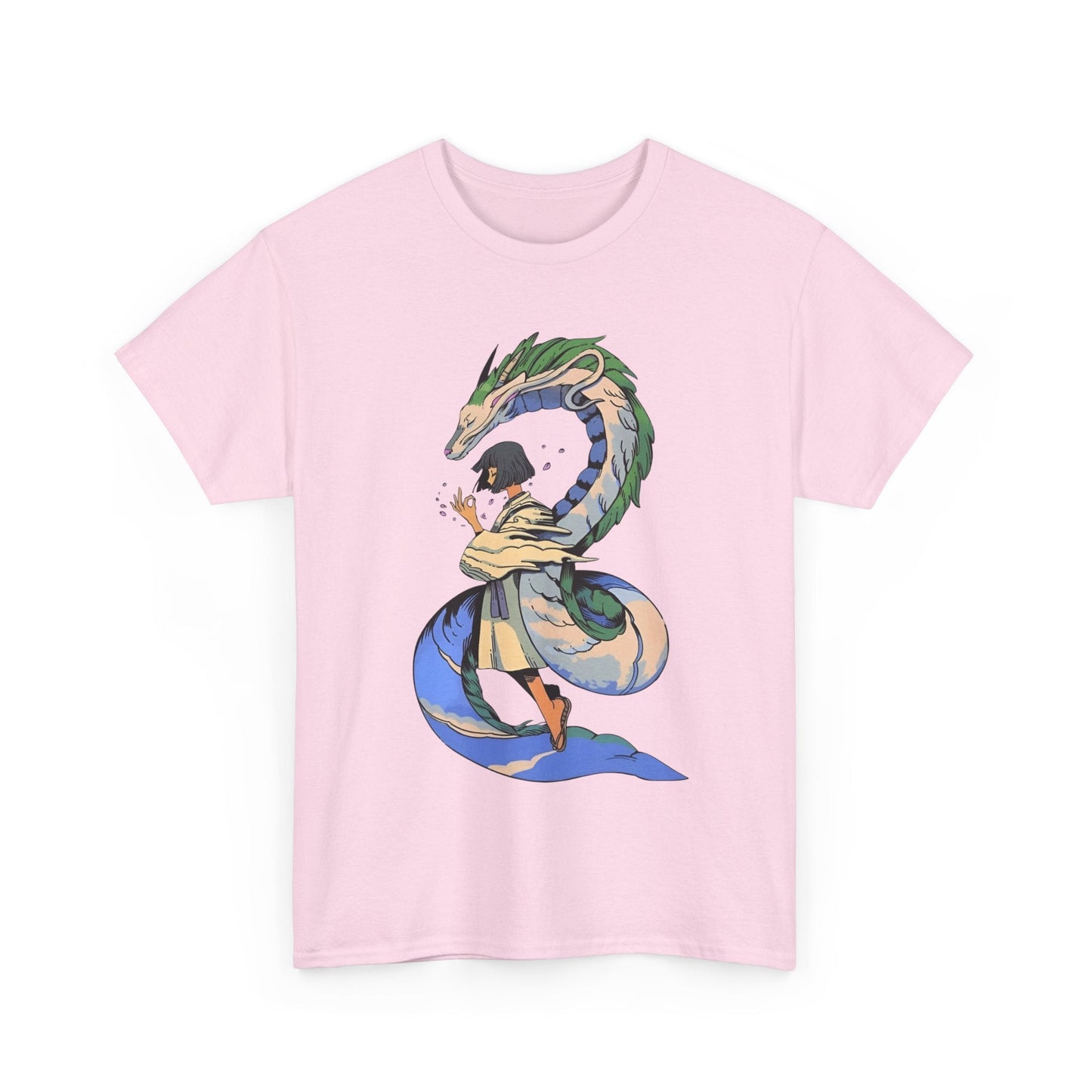 Haku Spirited Away T-Shirt – 100% Cotton Anime Tee for Studio Ghibli Fans