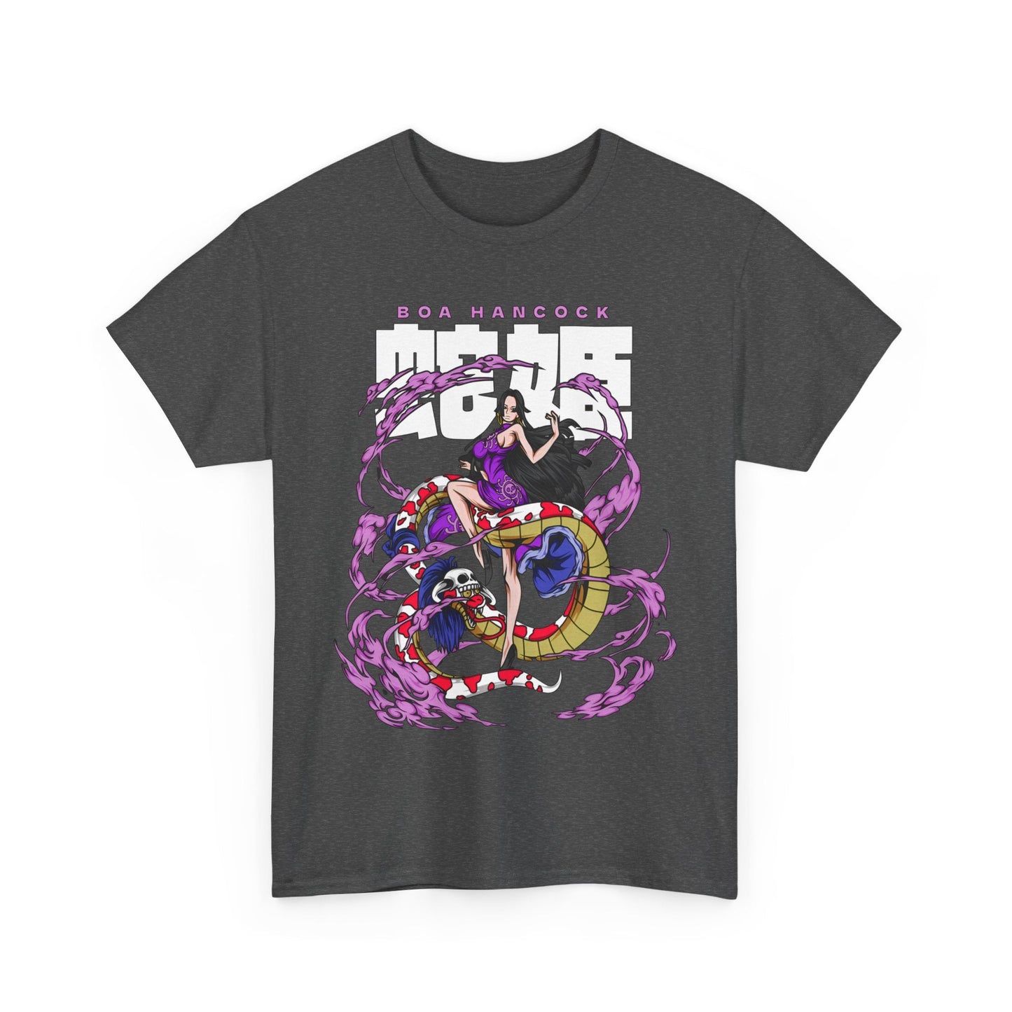 Boa Hancock T-Shirt – 100% Cotton One Piece Anime Tee for Fans