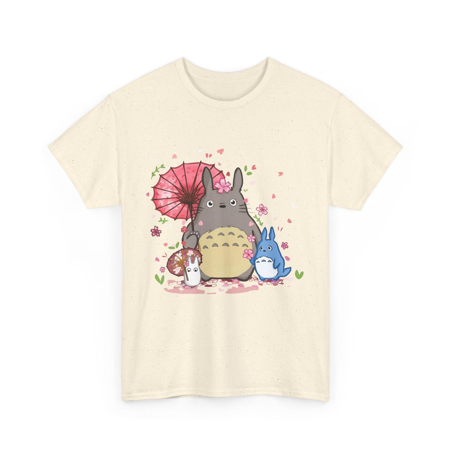 My Neighbor Totoro T-Shirt – 100% Cotton Gildan 5000 Anime Tee for Ghibli Fans