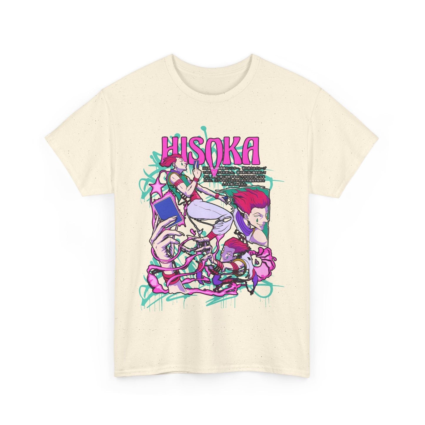 Hisoka Morow Hunter x Hunter T-Shirt – 100% Cotton | Stylish Anime Tee for Hunter x Hunter Fans