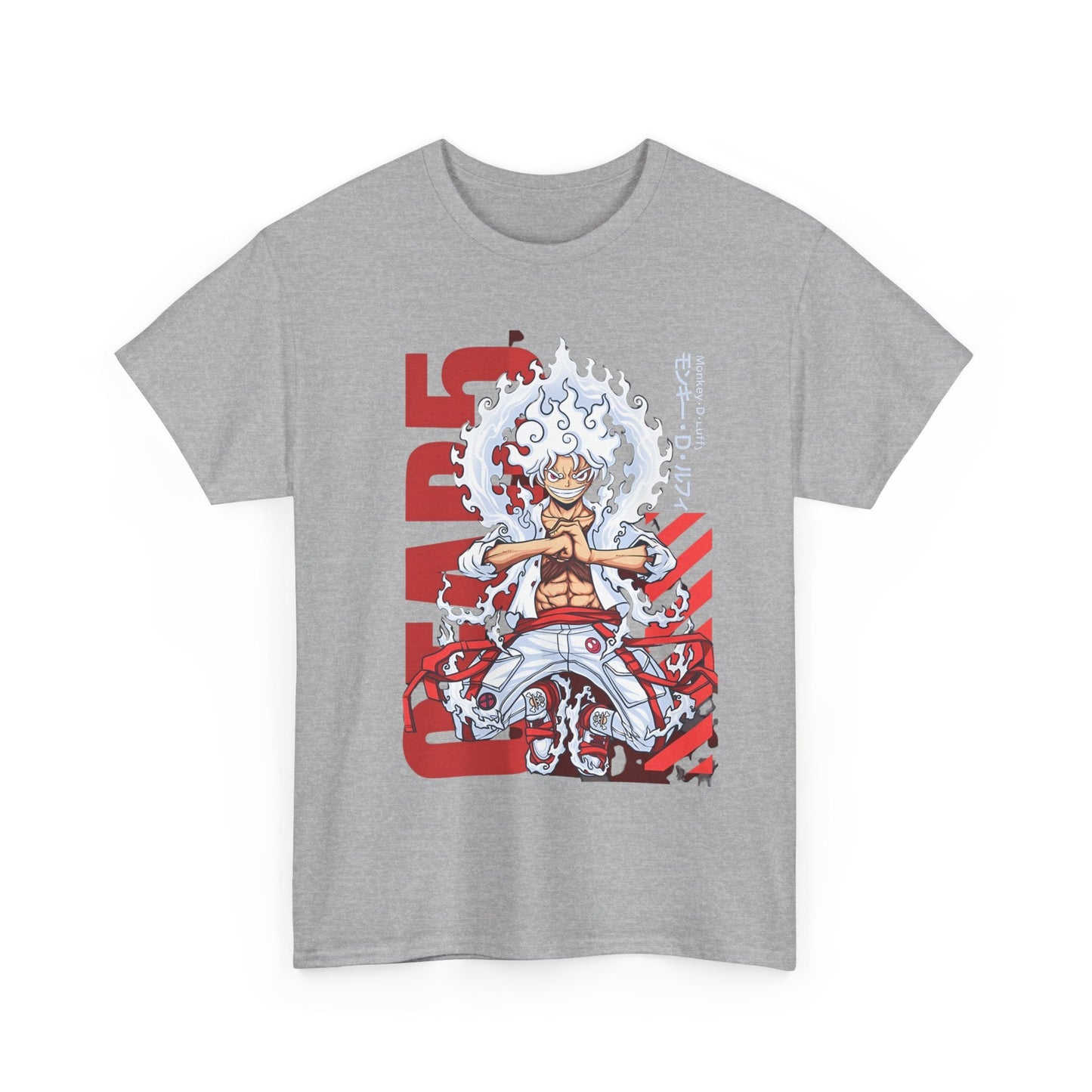 Monkey D. Luffy One Piece T-Shirt – 100% Cotton Anime Shirt for Fans of the Straw Hat Captain