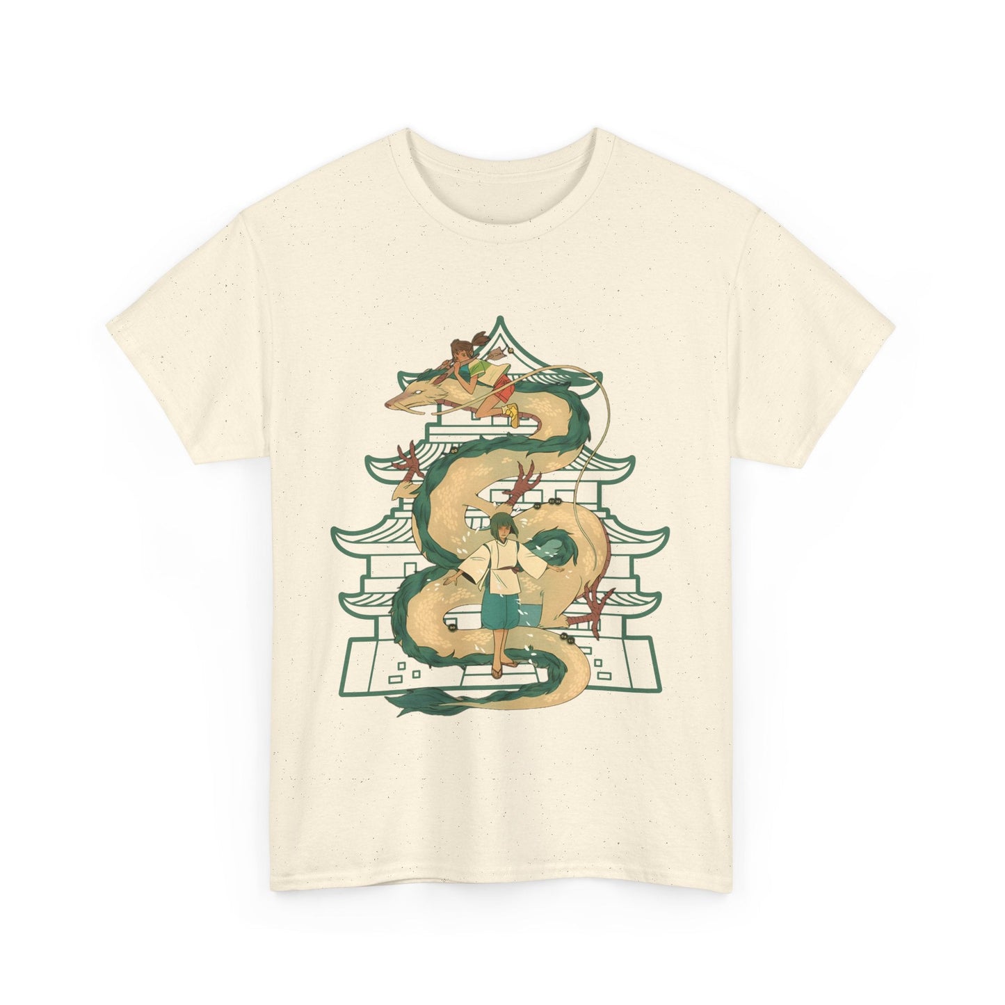 Haku Spirited Away T-Shirt – 100% Cotton Studio Ghibli Anime Shirt for Fans