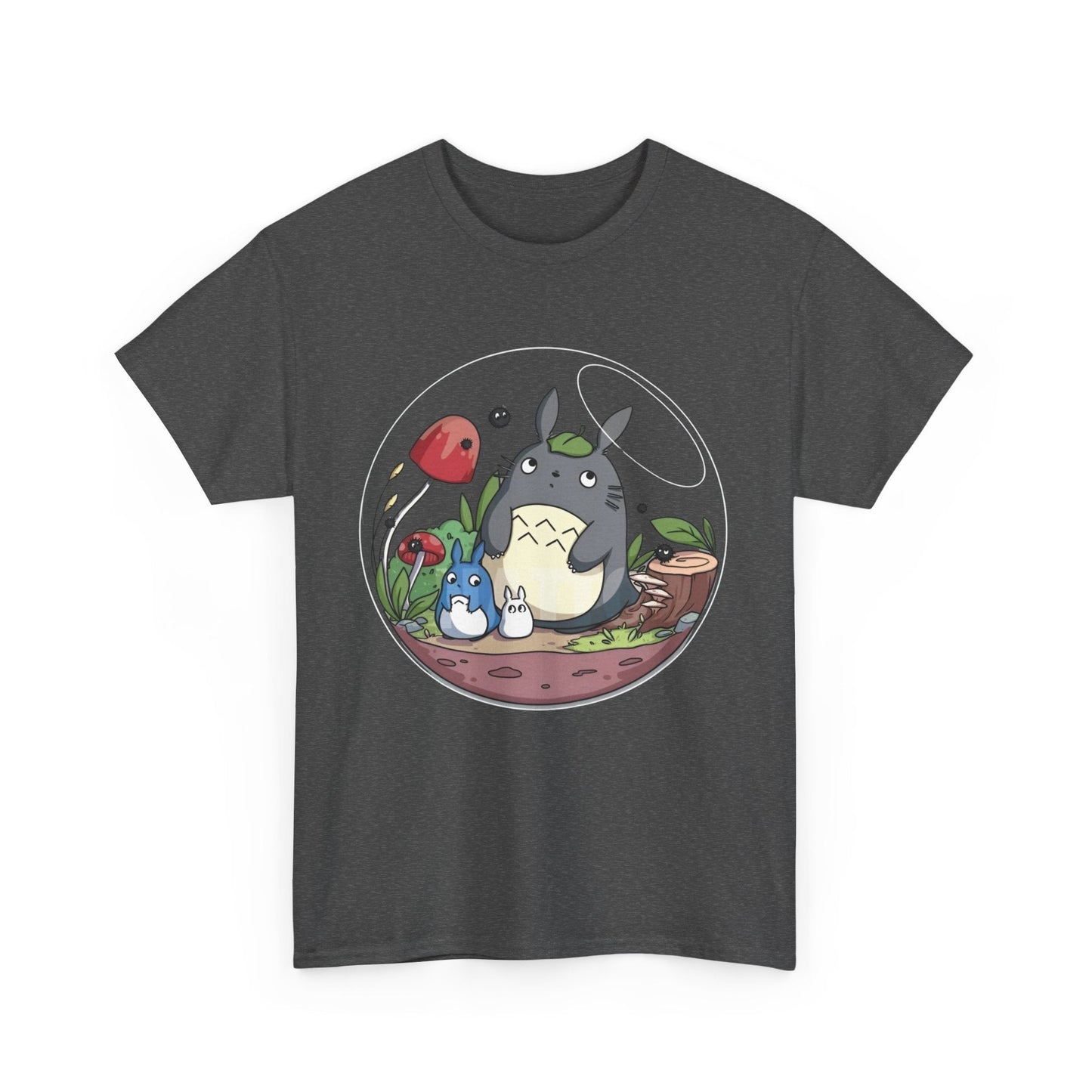 Totoro in a Bubble T-Shirt – 100% Cotton Studio Ghibli Inspired Tee for Anime Fans