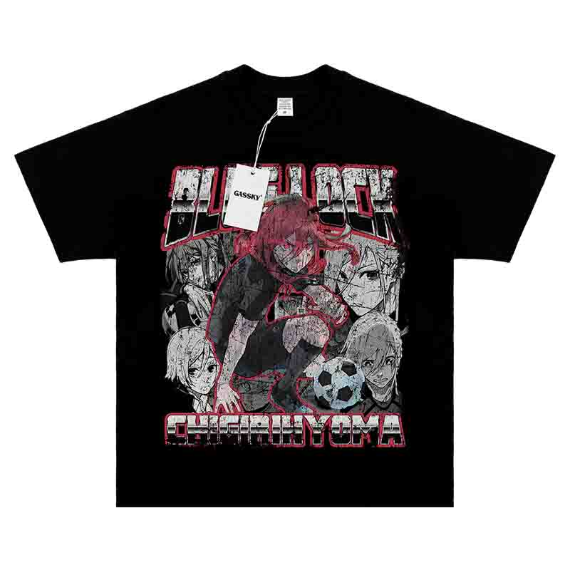 Popular Anime cotton T-shirt for men and women