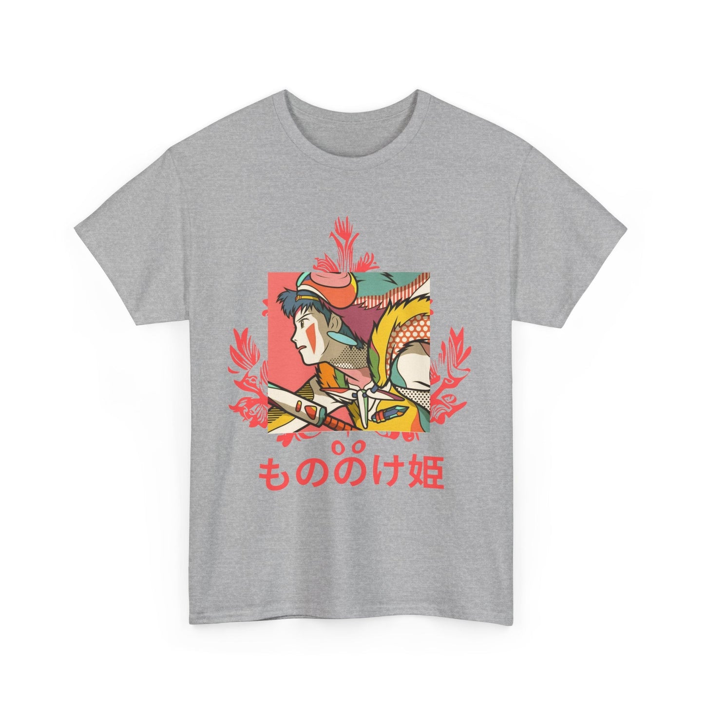 Princess Mononoke Studio Ghibli T-Shirt – 100% Cotton Anime Shirt for Ghibli Fans