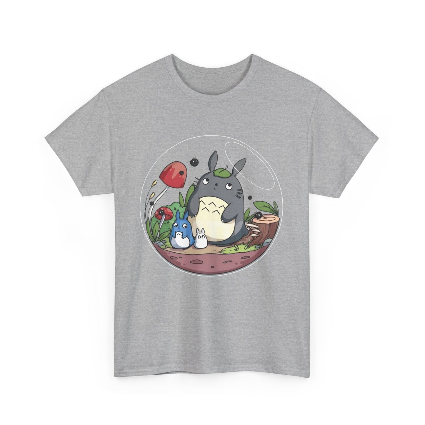 Totoro in a Bubble T-Shirt – 100% Cotton Studio Ghibli Inspired Tee for Anime Fans